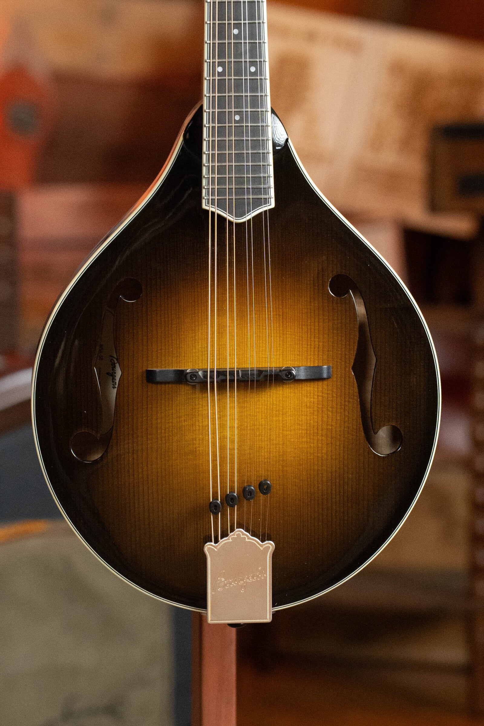 Bourgeois M5-A-SB Aged-Tone Adirondack/Maple Sunburst A-Style Mandolin #9102