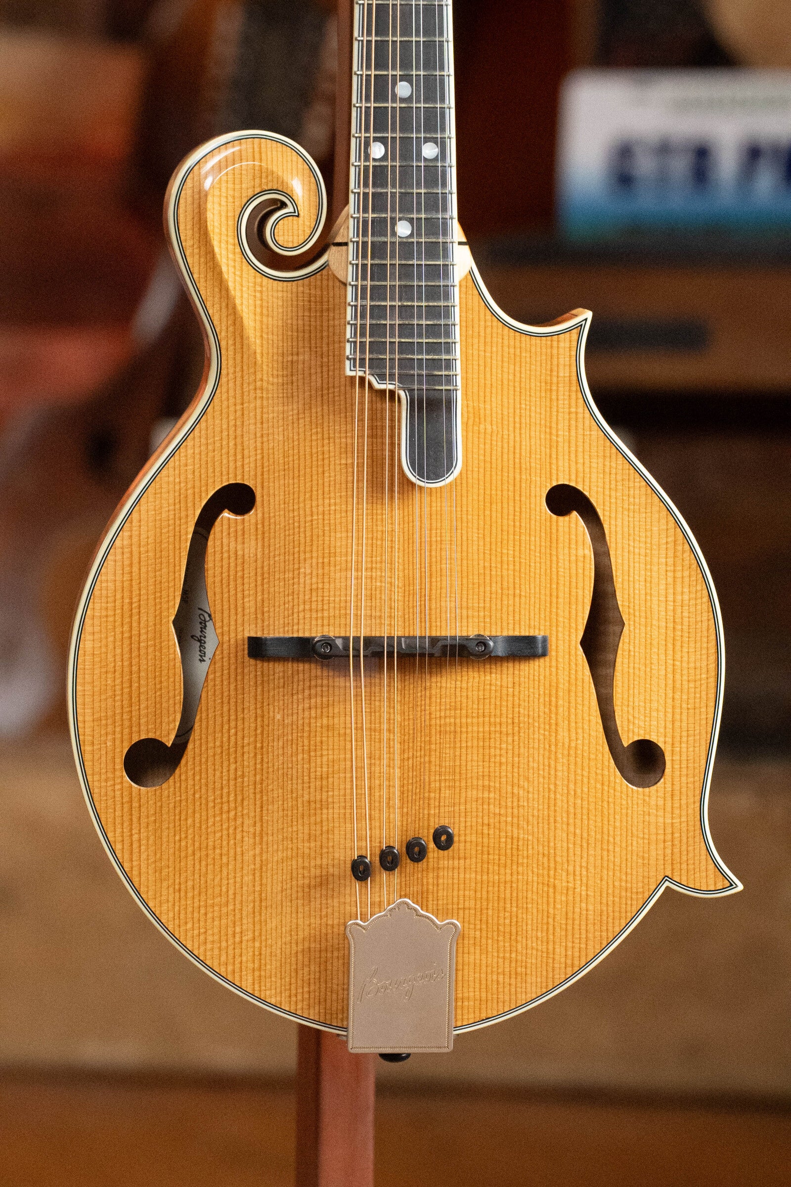Bourgeois M5-F Aged-Tone Adirondack/Maple F-Style Mandolin #9122