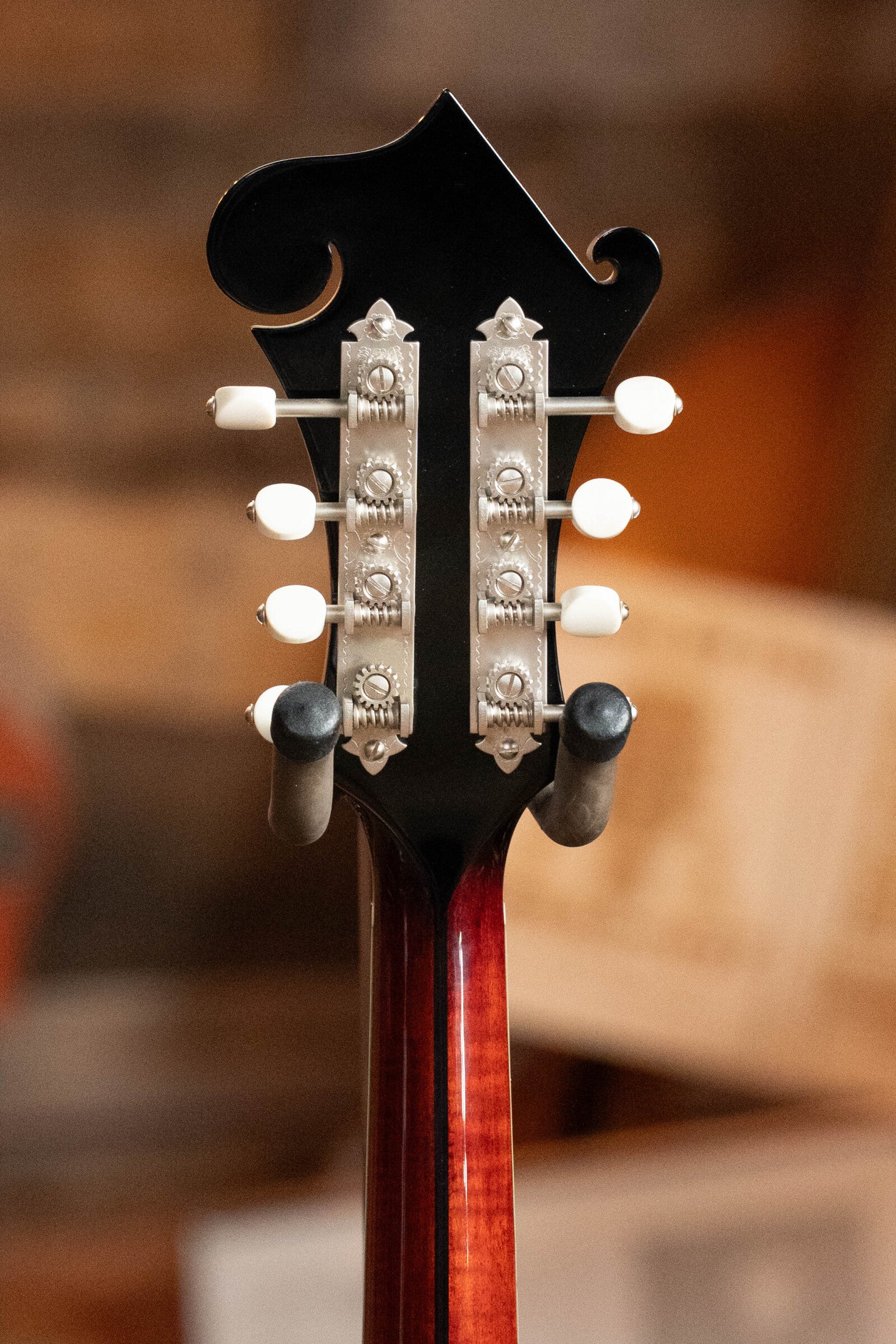 Bourgeois M5-F-BT Aged-Tone Adirondack/Maple Black Top F-Style Mandolin #6111