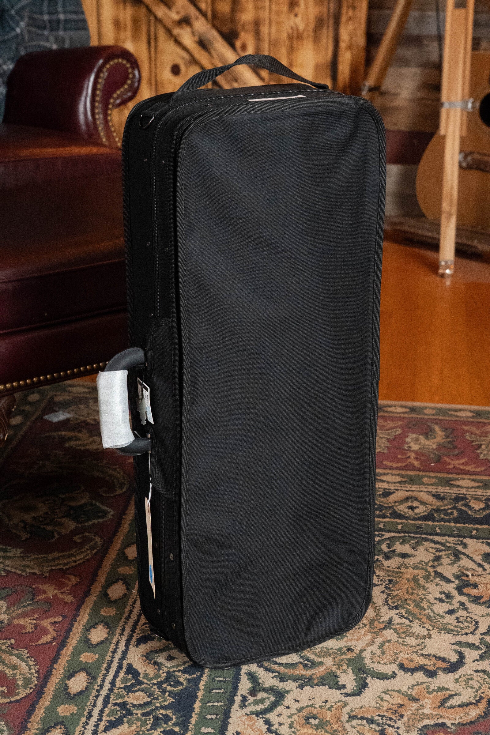 Bourgeois M5-F-BT Aged-Tone Adirondack/Maple Black Top F-Style Mandolin #6111