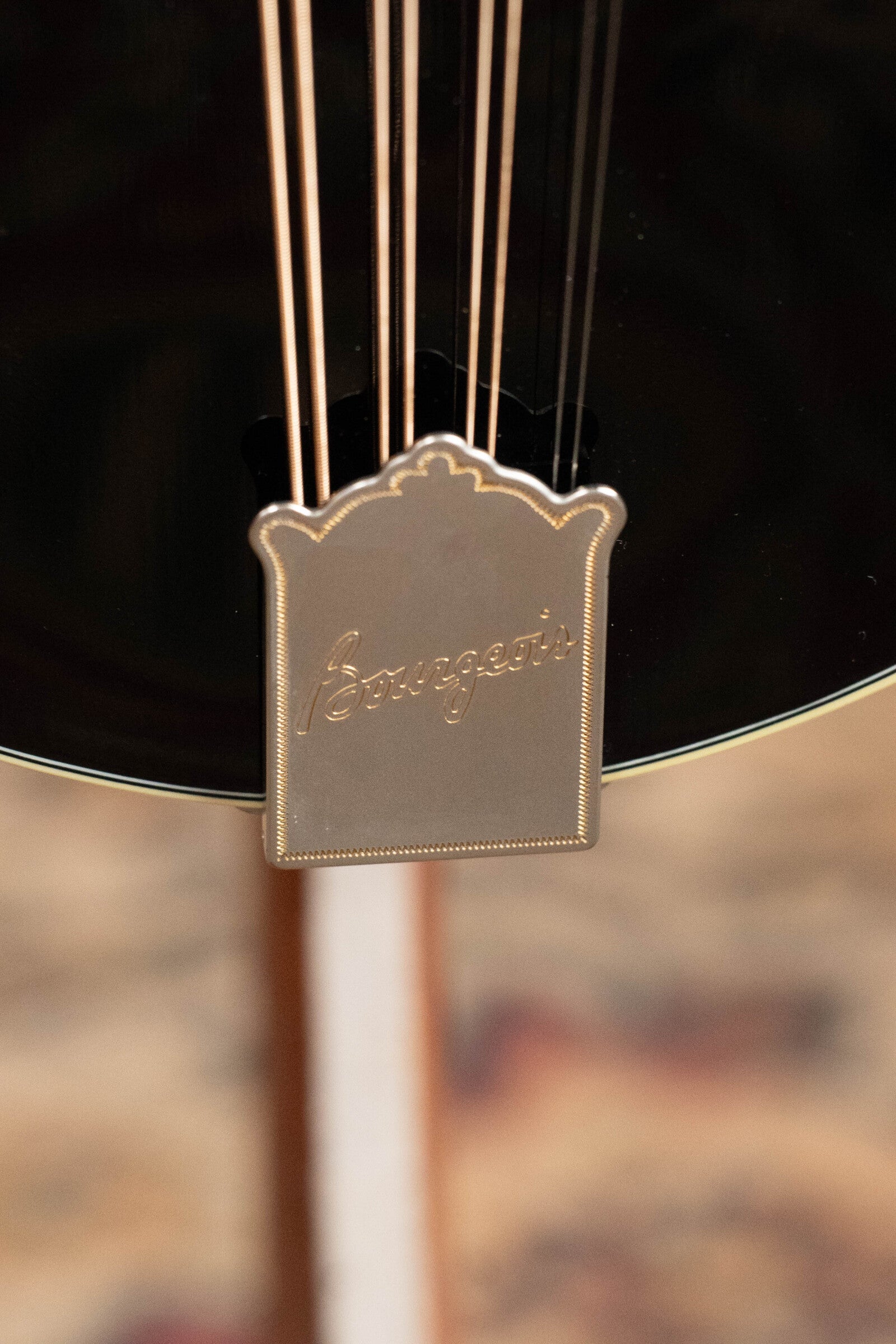Bourgeois M5-O-BT Aged Tone Adirondack/European Curly Maple Black Octave Mandolin #9045