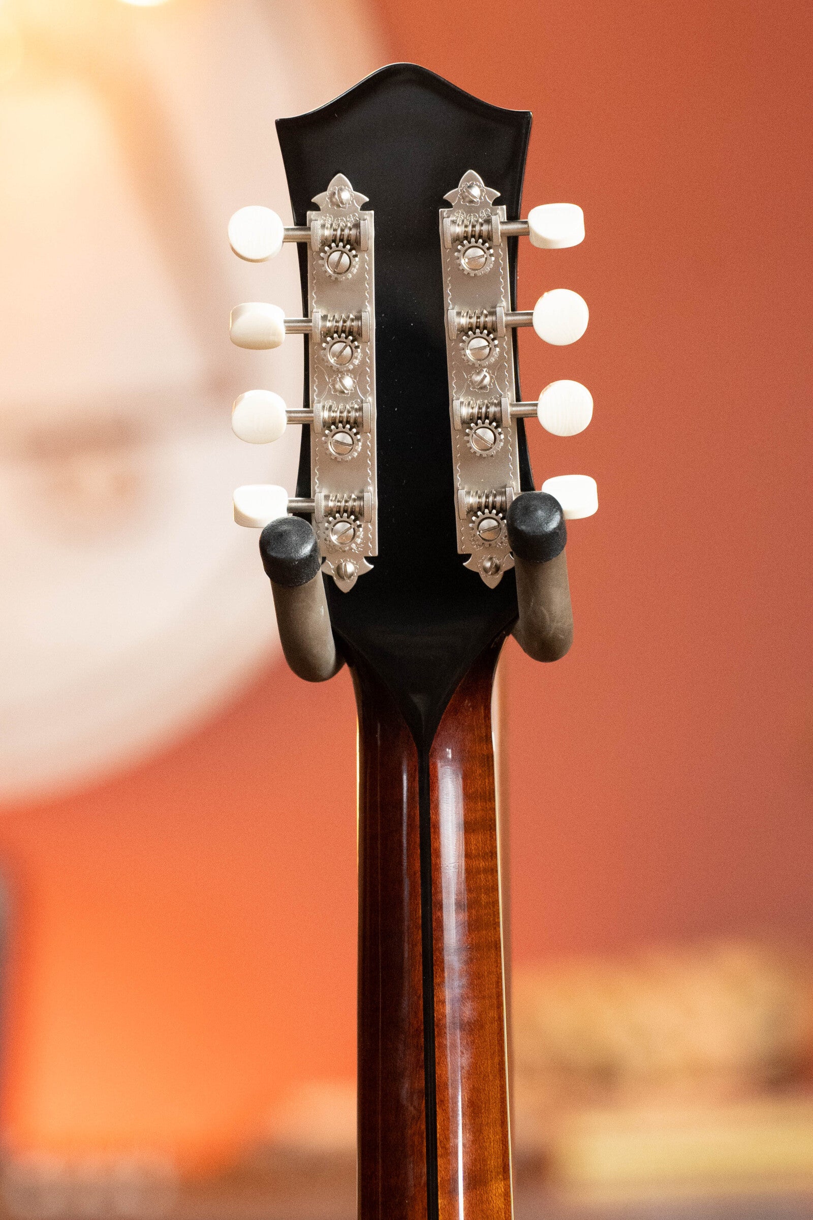 Bourgeois M5-O-BT Aged Tone Adirondack/European Curly Maple Black Octave Mandolin #9045