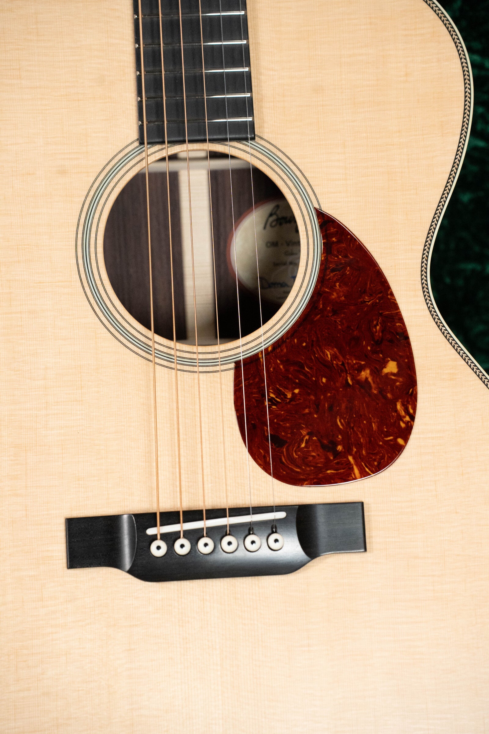 Bourgeois PSV-OM-S Professional Series Sitka/Rosewood Satin OM Vintage Acoustic Guitar #1118