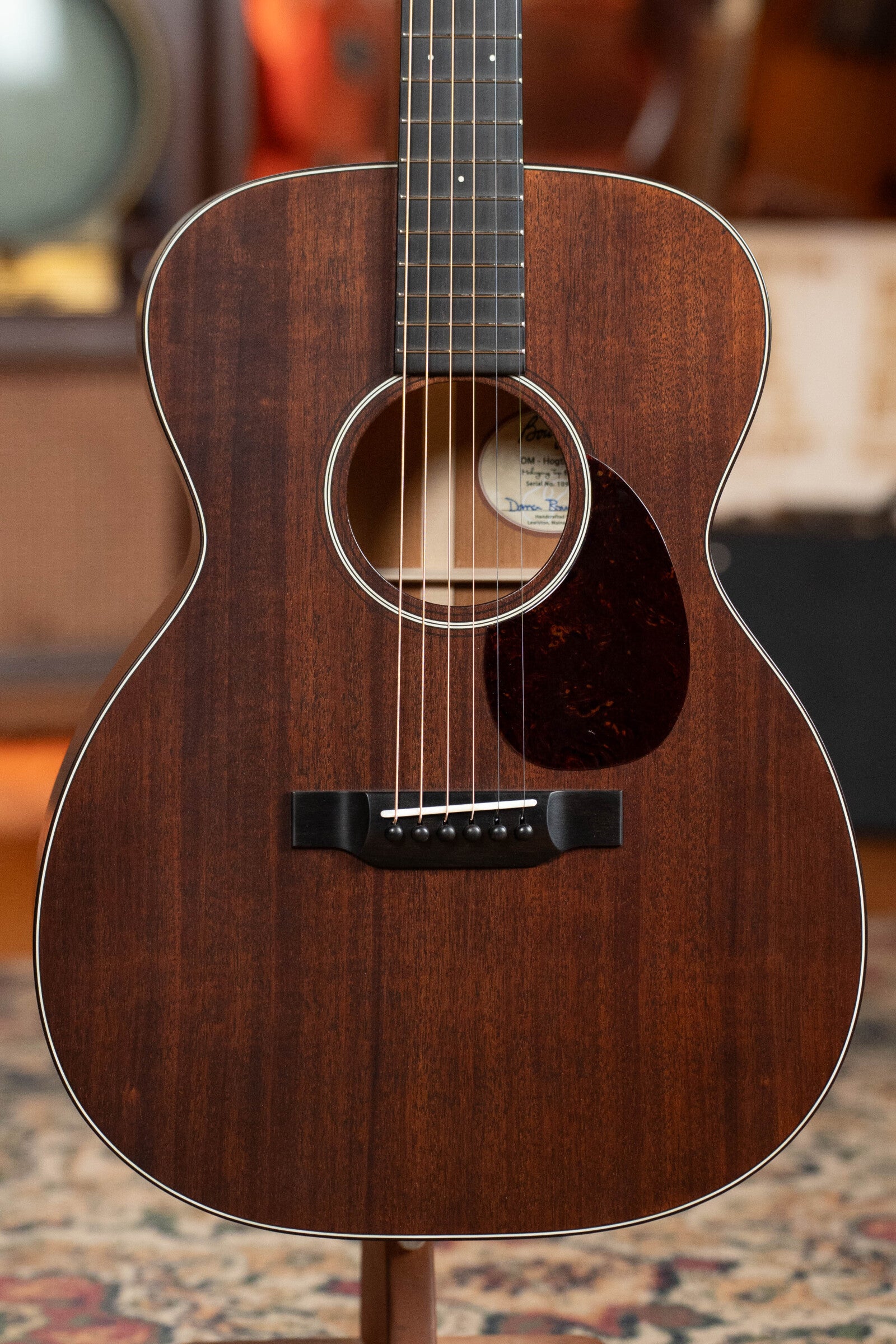 Bourgeois Professional Series Hog Top All Mahogany OM Acoustic Guitar #0988