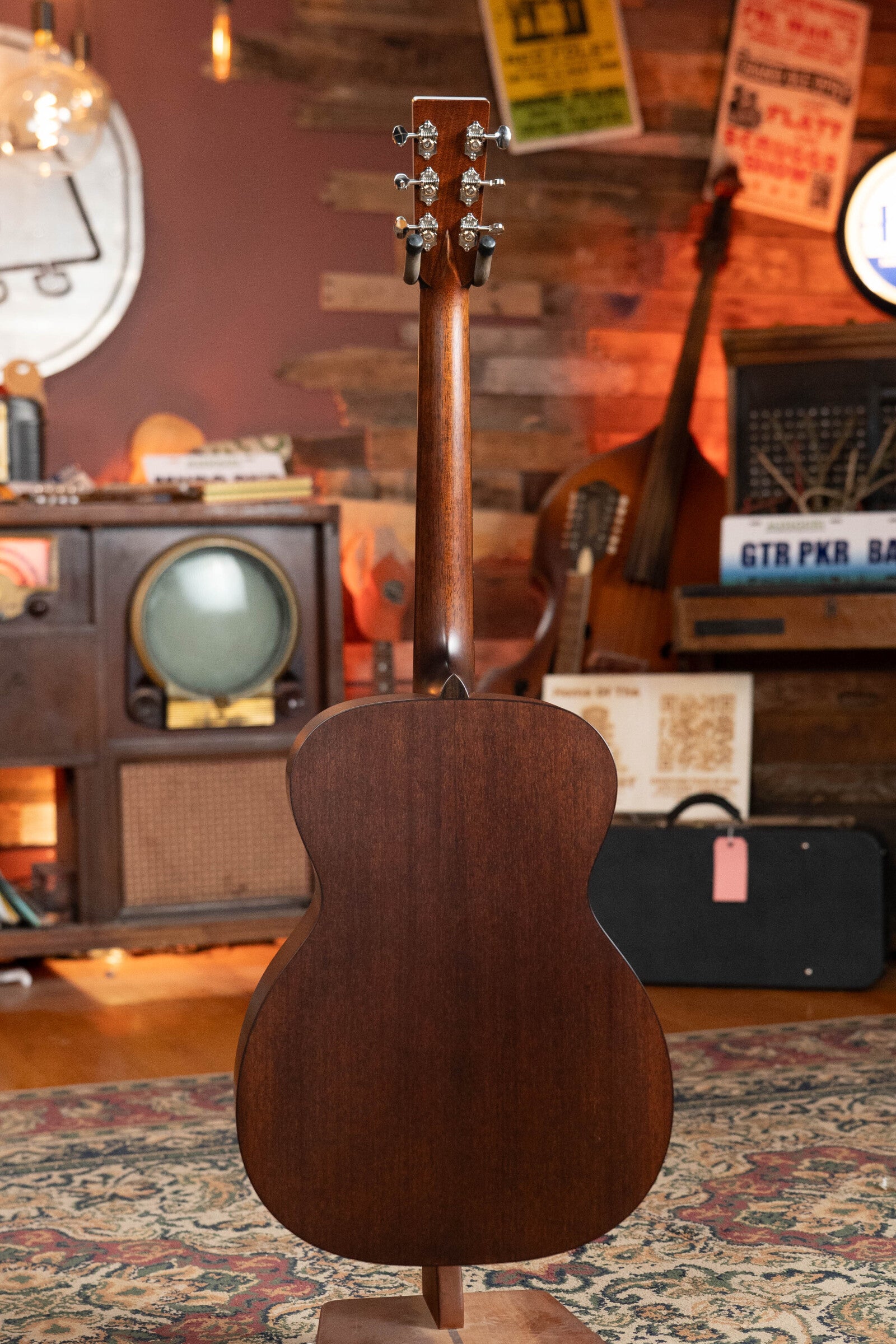 Bourgeois Professional Series Hog Top All Mahogany OM Acoustic Guitar #0988