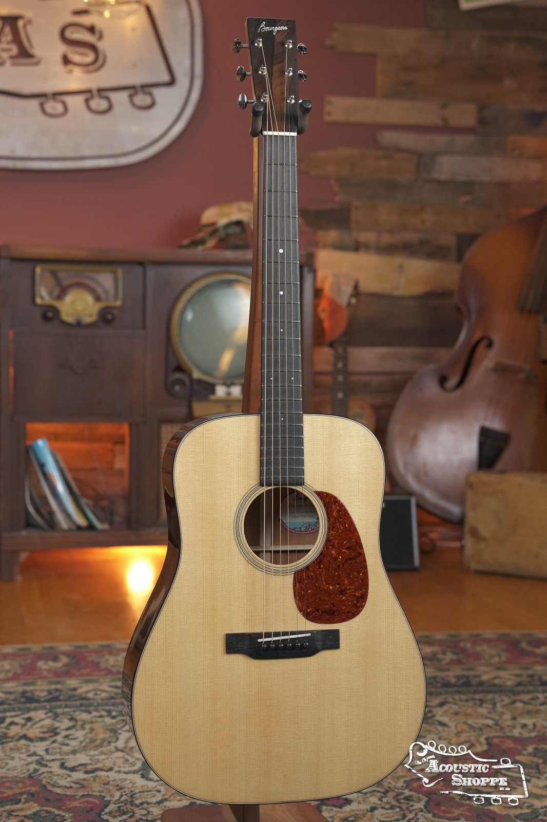 *Dread-Not Certified Floor Model* Bourgeois D Country Boy Touchstone Series Sitka/Mahogany Dreadnought Acoustic Guitar #1085