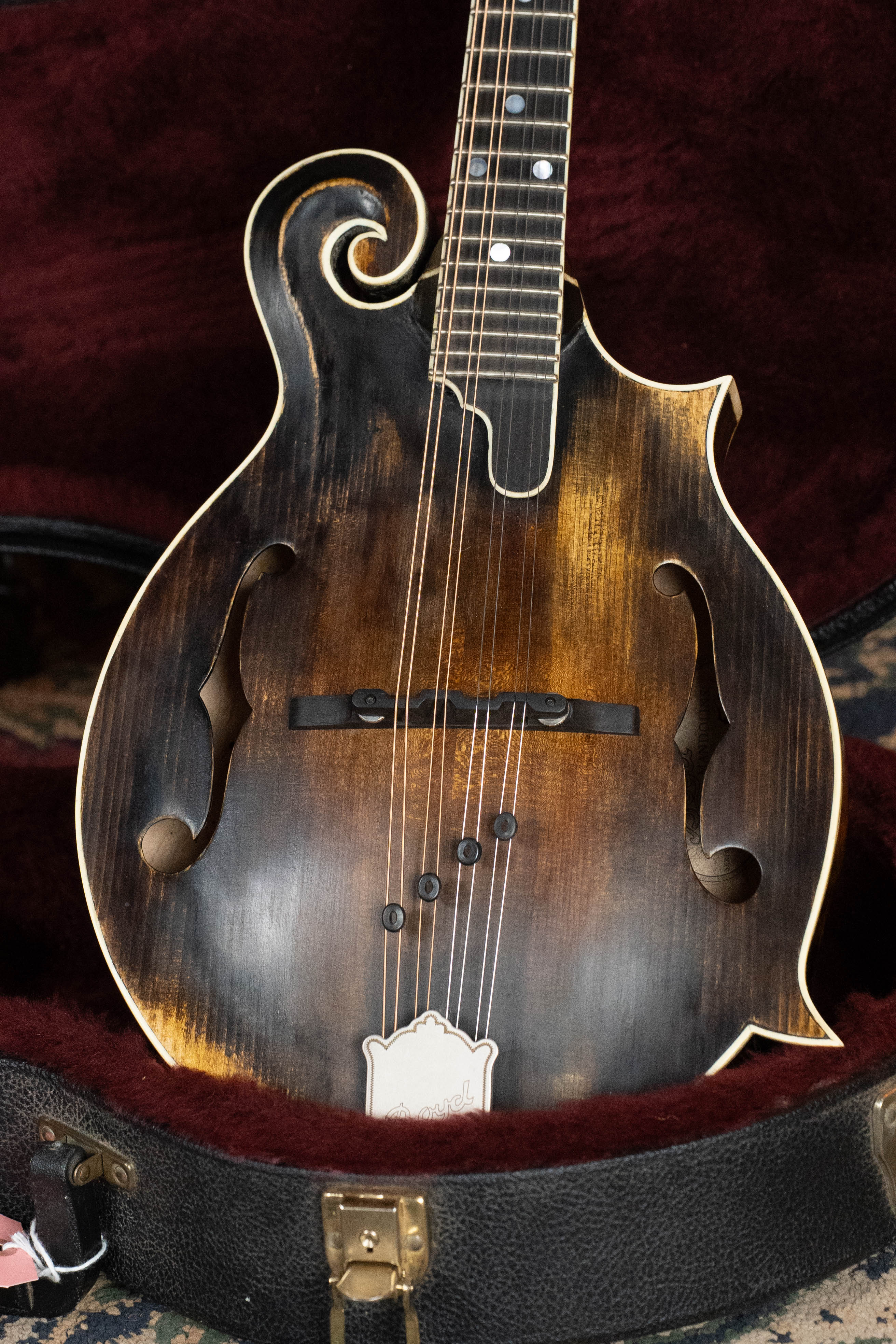 Boyd Adirondack/Maple Distressed Finish F-Style Mandolin #0015