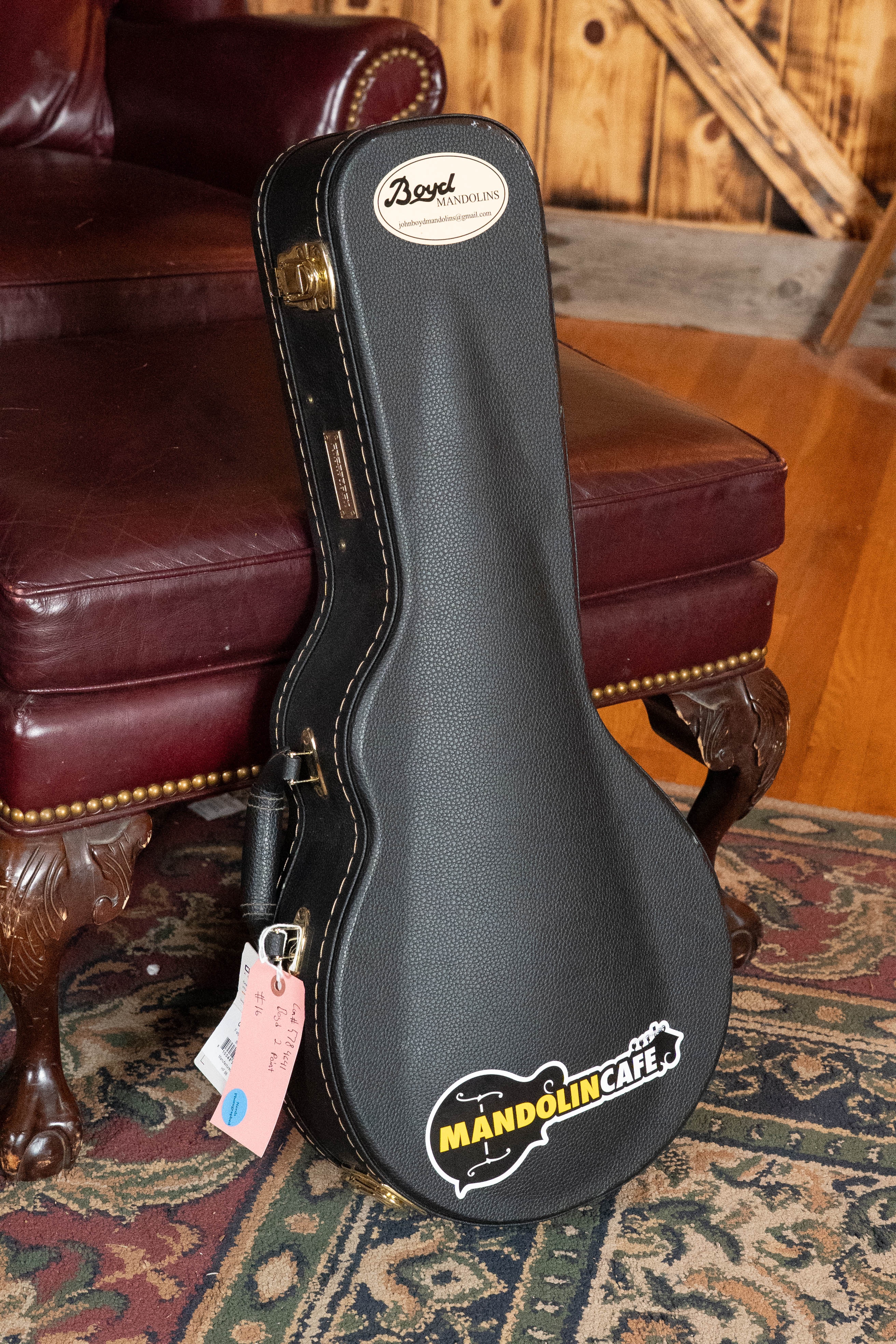 Boyd Adirondack/Maple Relic Finish Two-Point A-Style Mandolin #0016