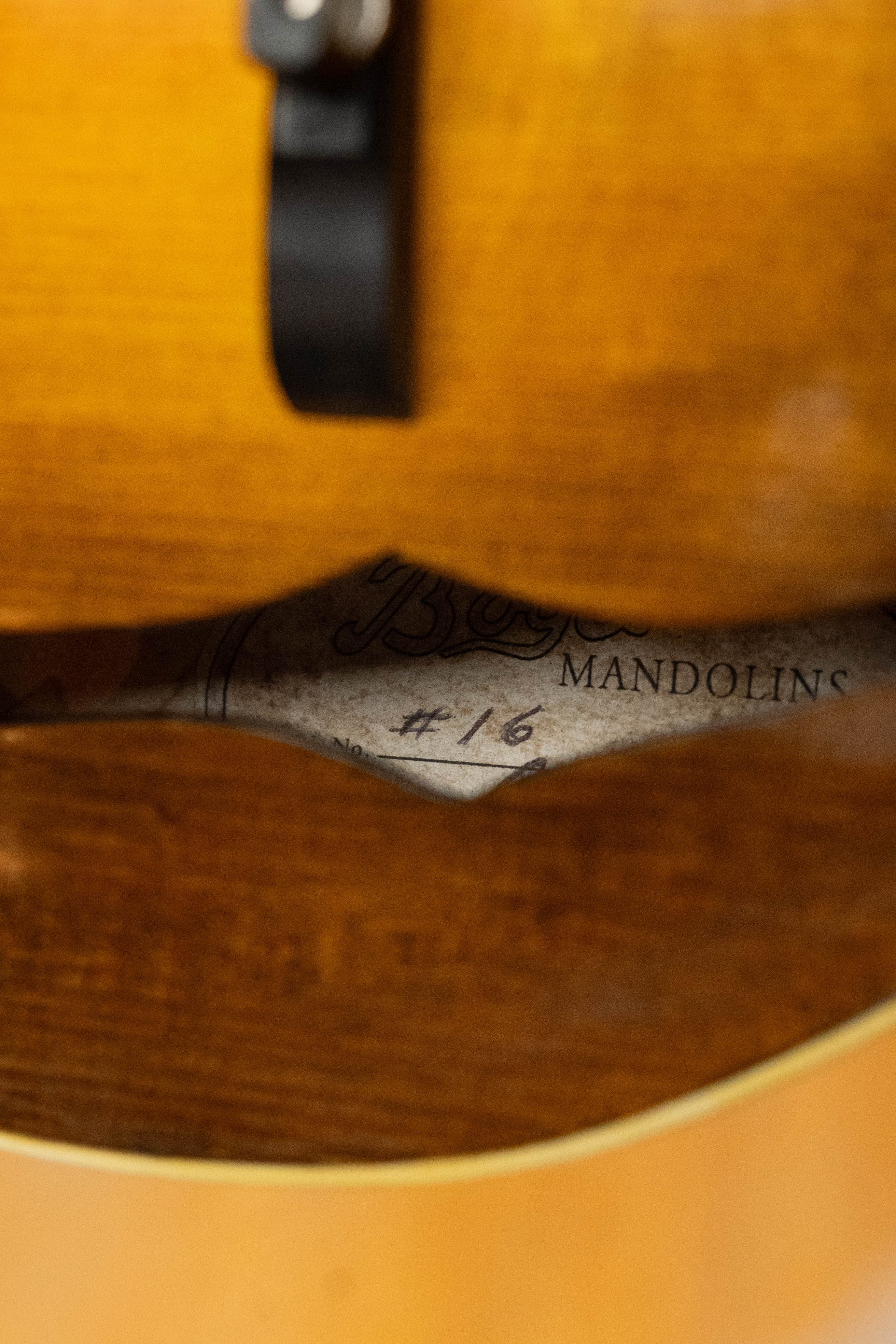 Boyd Adirondack/Maple Relic Finish Two-Point A-Style Mandolin #0016