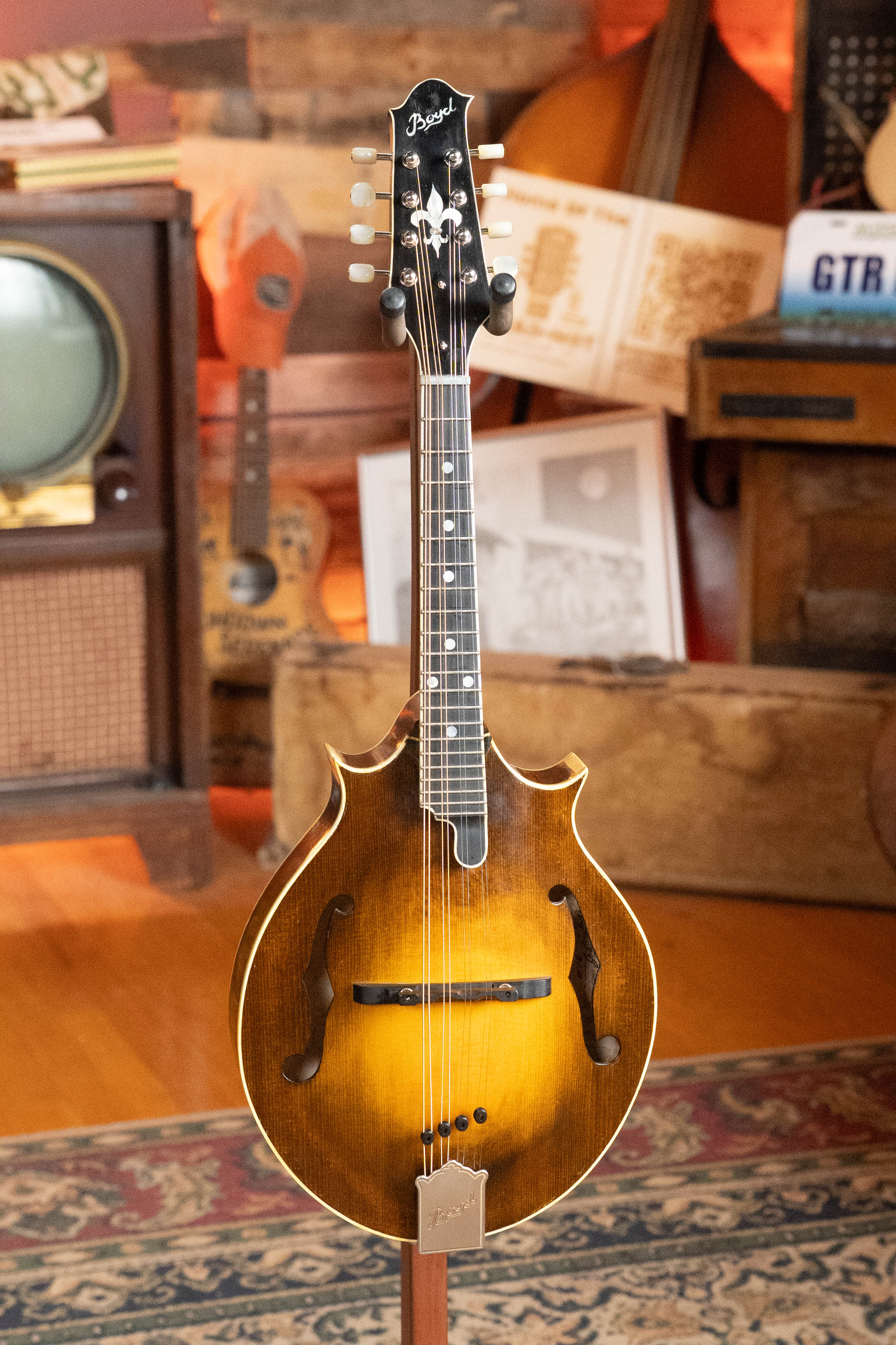 Boyd Adirondack/Maple Relic Finish Two-Point A-Style Mandolin #0016