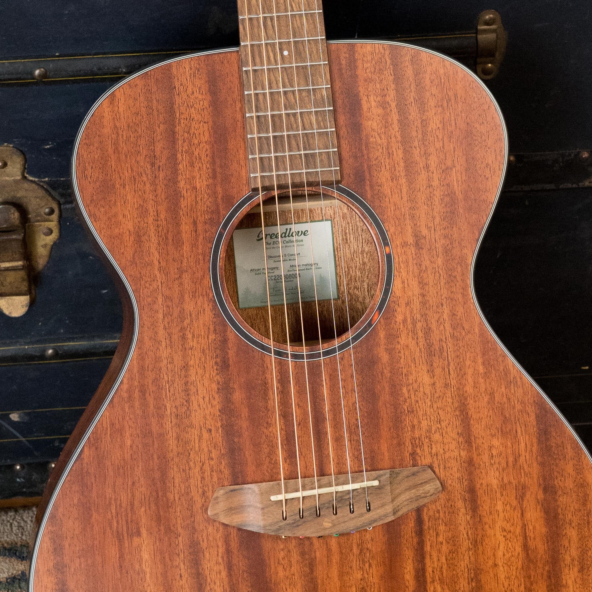 Breedlove Discovery Series All African Mahogany Concert Acoustic Guitar #8004