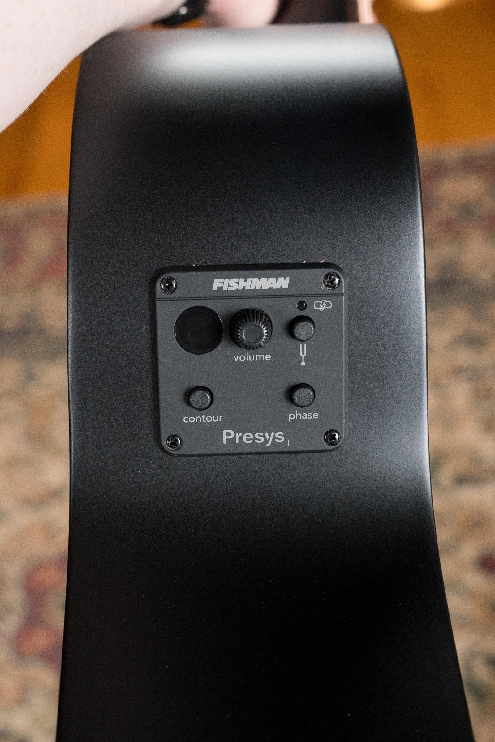 Breedlove Discovery Series Spruce/Mahogany 12 String Satin Black Double Course Concert Guitar w/Electronics #6094