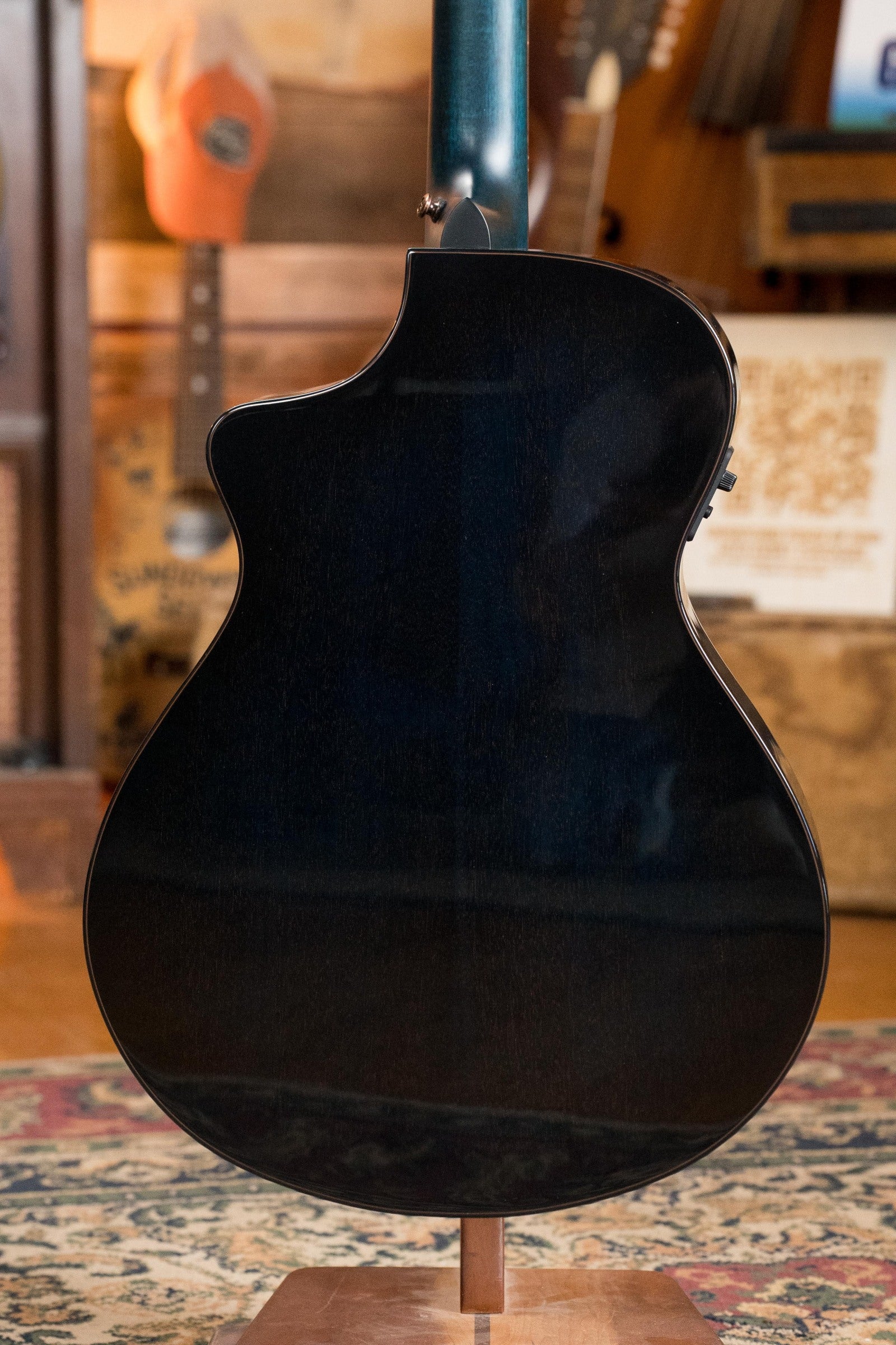 Breedlove Rainforest S All Mahogany Cutaway Concert Papillon Guitar w/Electronics #4541