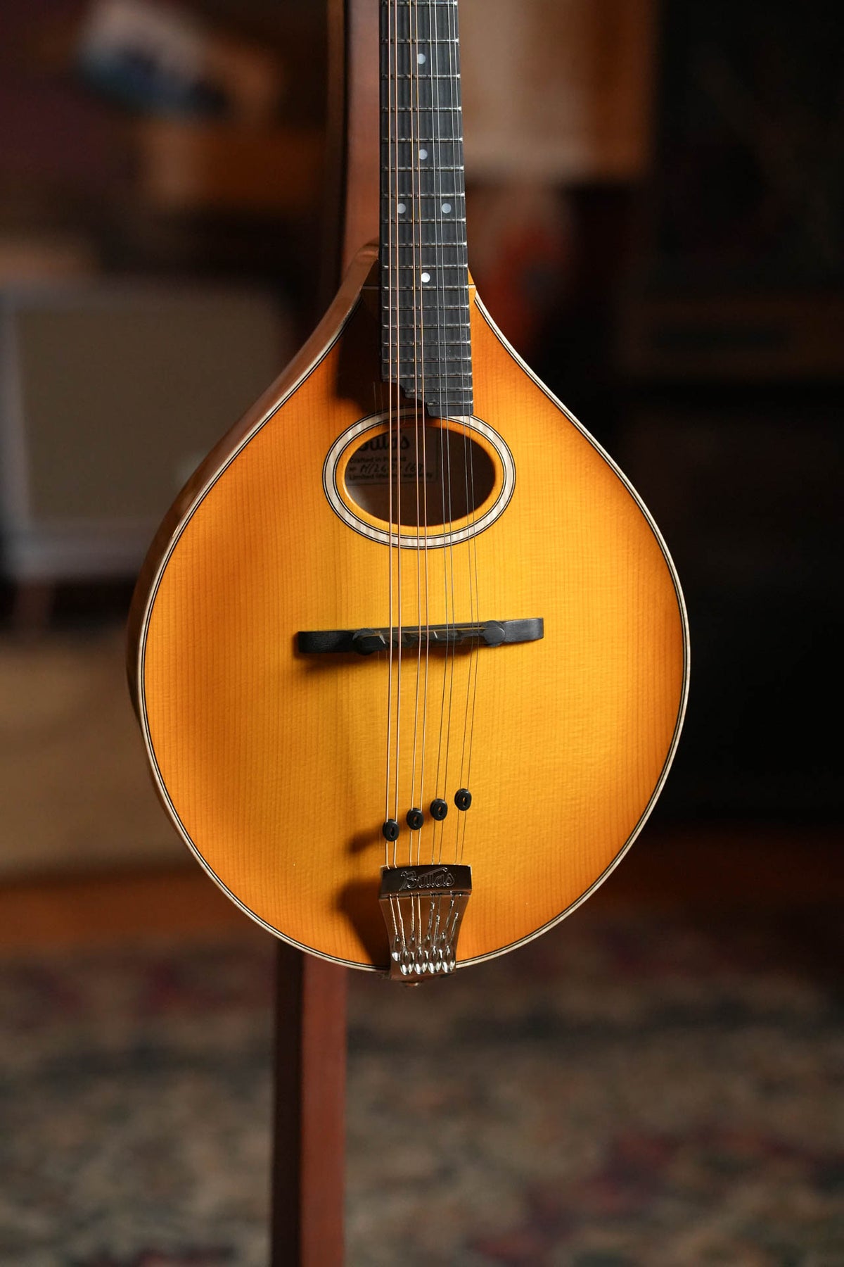 Bulas Blonde A-Style Oval Hole Mandolin #4169