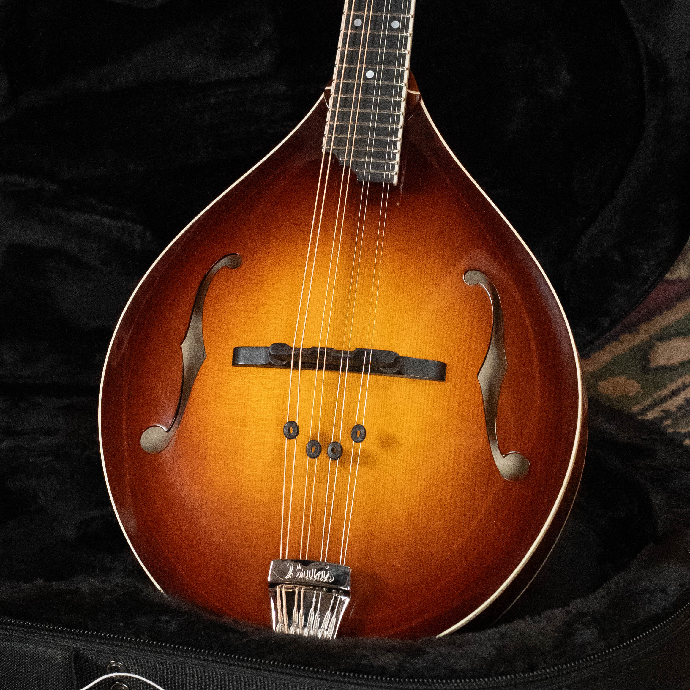 Bulas Carpathian Spruce/Curly Maple Cremona Sunburst A-Style Mandolin #8129