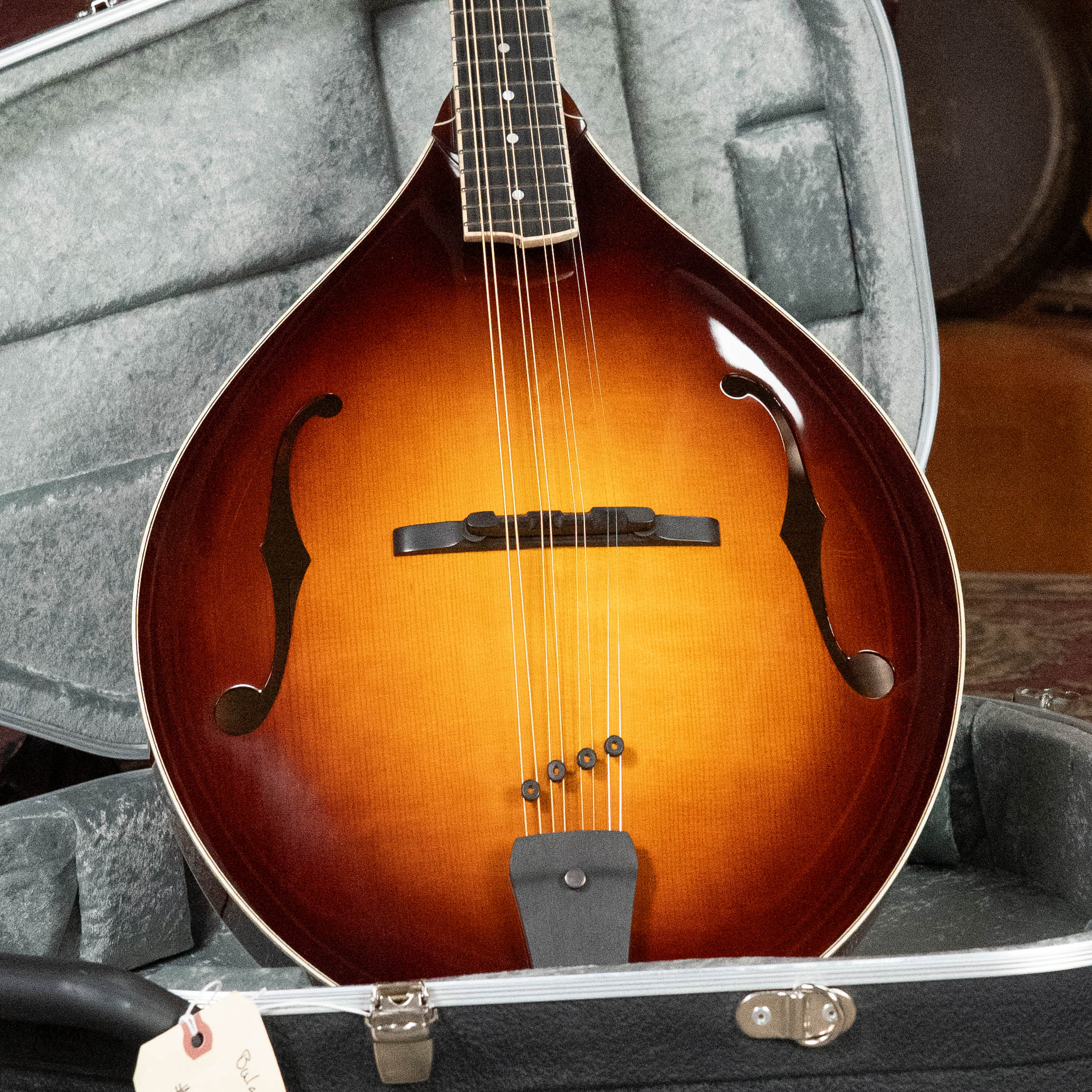 Bulas Carpathian Spruce/Curly Maple Cremona Sunburst Octave Mandolin #4102