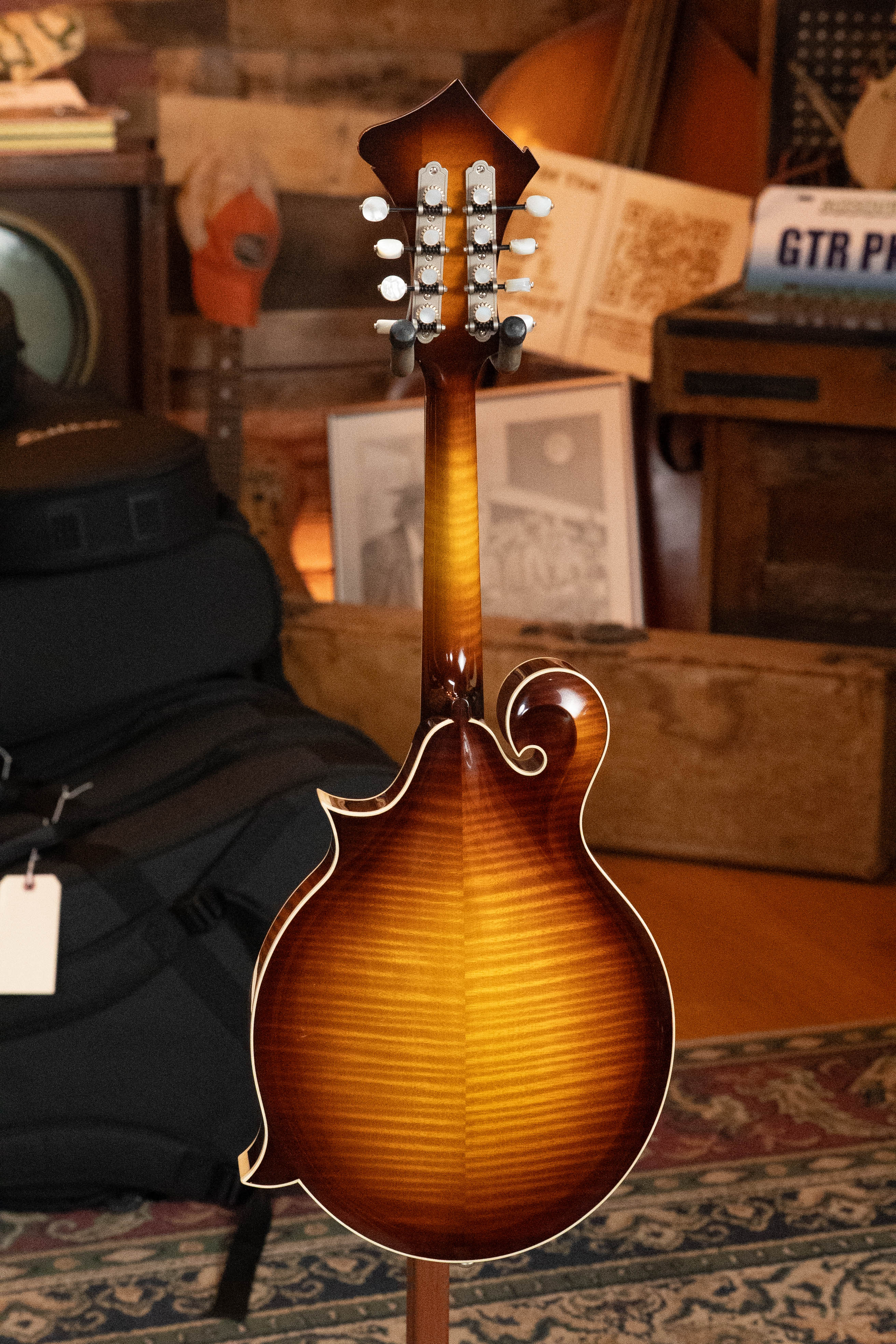 Bulas Carpathian Spruce/Curly Maple Persephone Cremona Sunburst F-Style Mandolin #7125