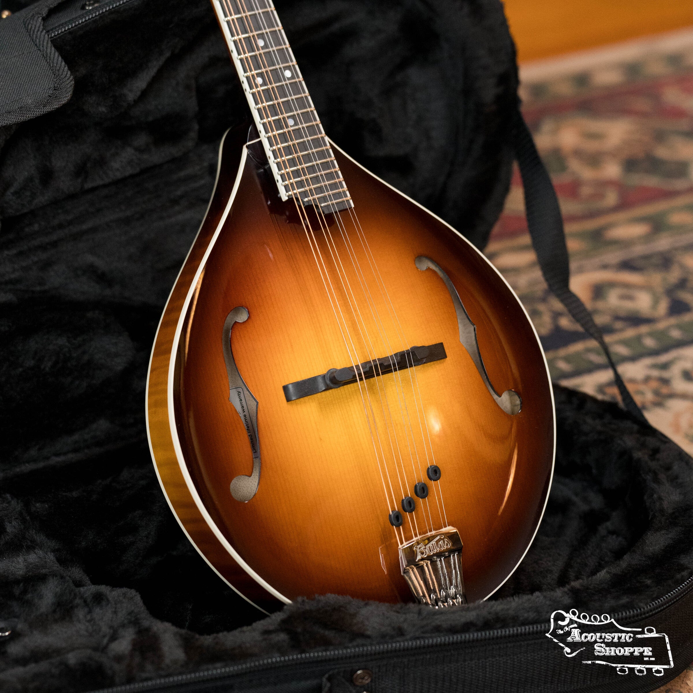 Bulas Carpathian Spruce/Curly Maple Cremona Sunburst A-Style Mandolin #0791