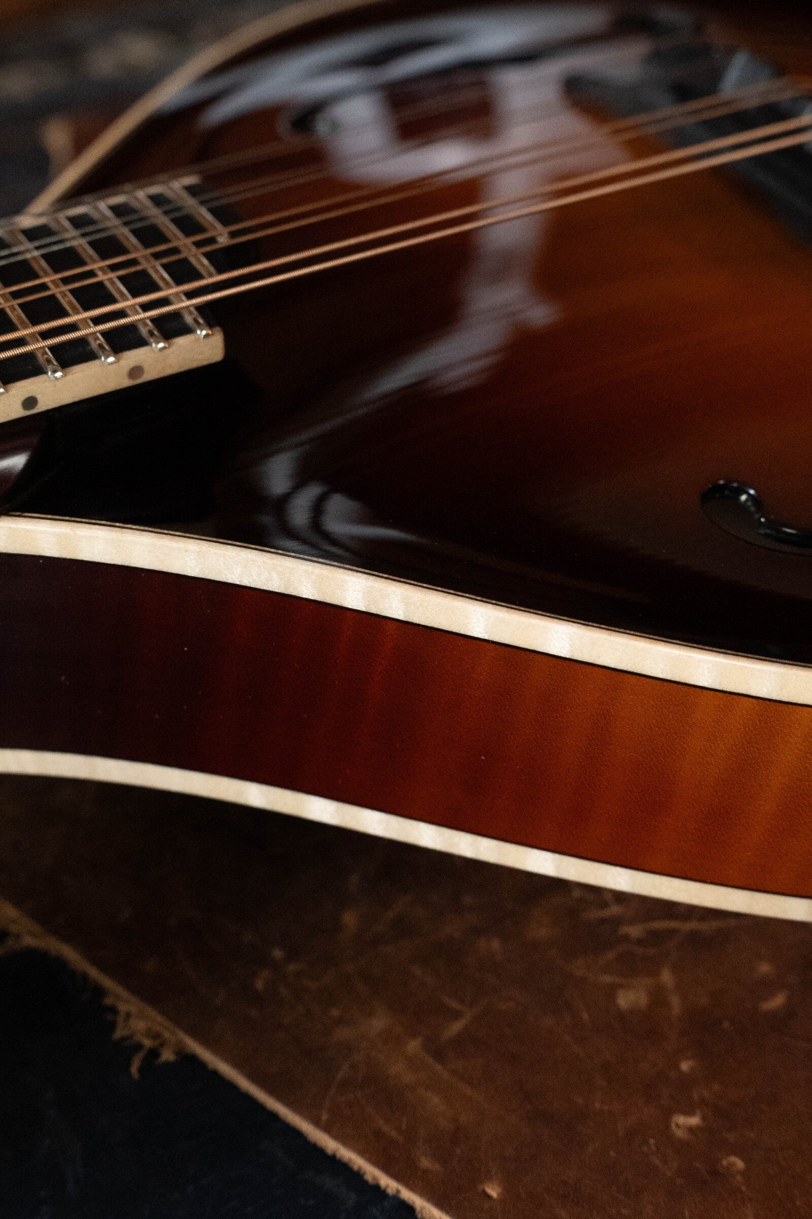 Bulas "Artemis" Carpathian Spruce/Curly Maple Cremona Sunburst A Style Mandolin #9135