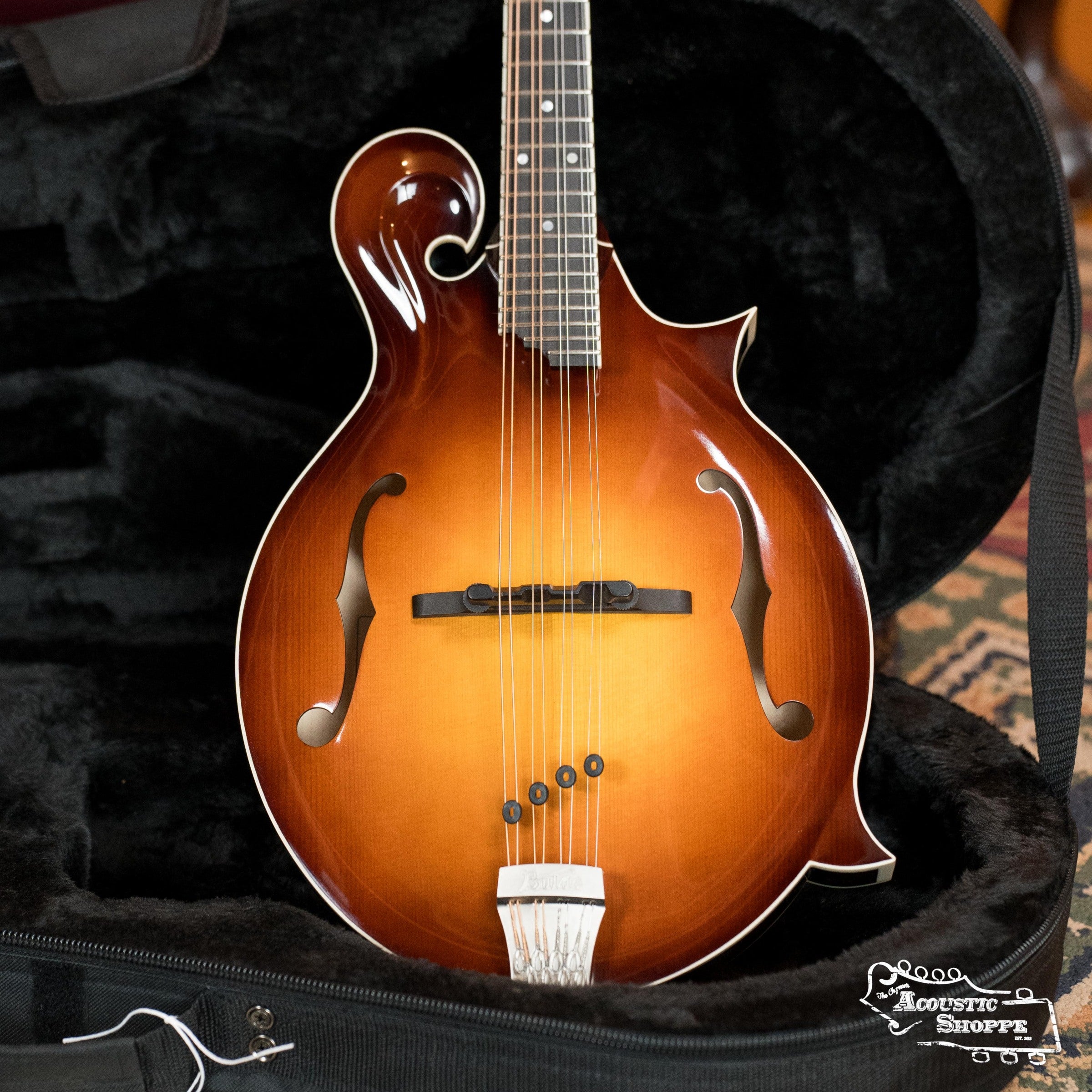 Bulas Carpathian Spruce/Curly Maple Cremona Sunburst F-Style Mandolin #0772