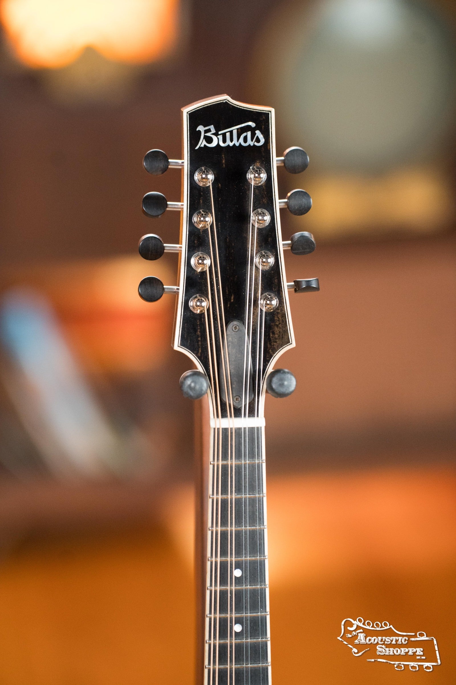 Bulas Carpathian Spruce/Curly Maple Red Cremona Sunburst A-Style Mandolin #1088