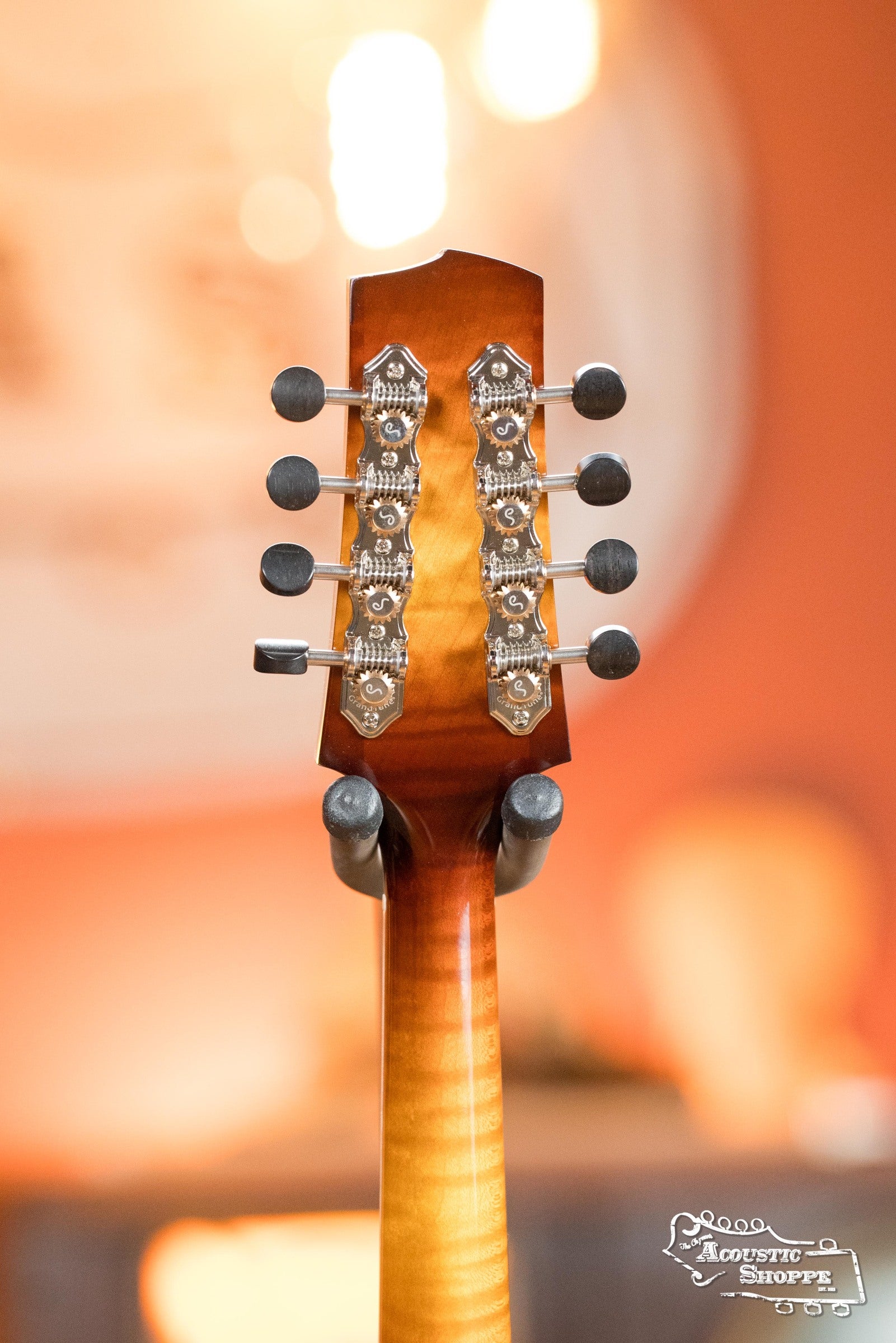 Bulas Carpathian Spruce/Curly Maple Red Cremona Sunburst A-Style Mandolin #1088