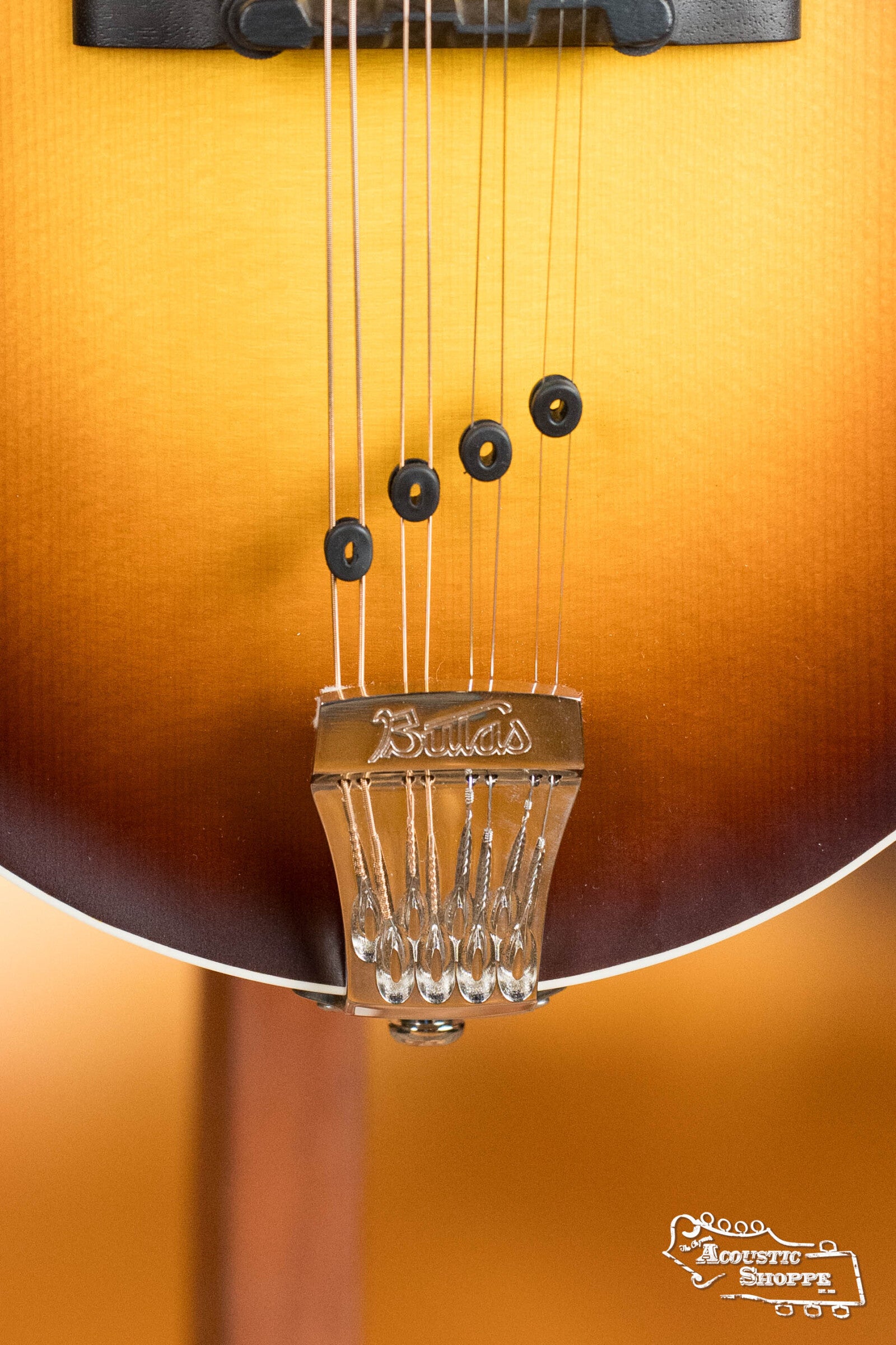 Bulas Carpathian Spruce/Curly Maple Tobacco Sunburst F-Style Mandolin #0793