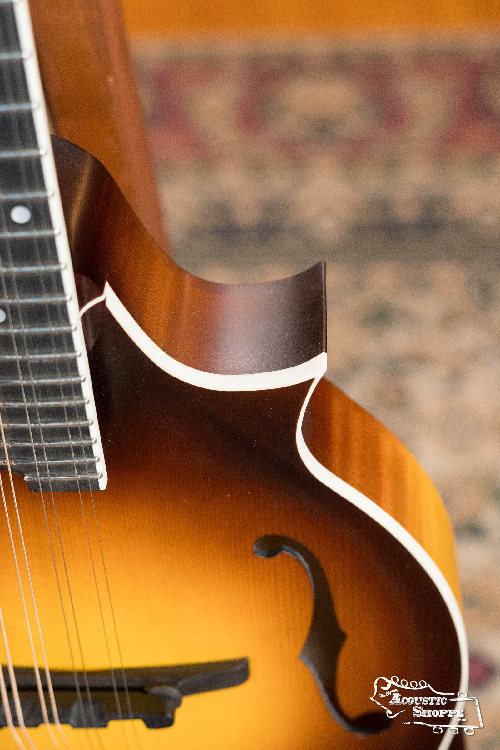 Bulas Carpathian Spruce/Curly Maple Tobacco Sunburst F-Style Mandolin #0793