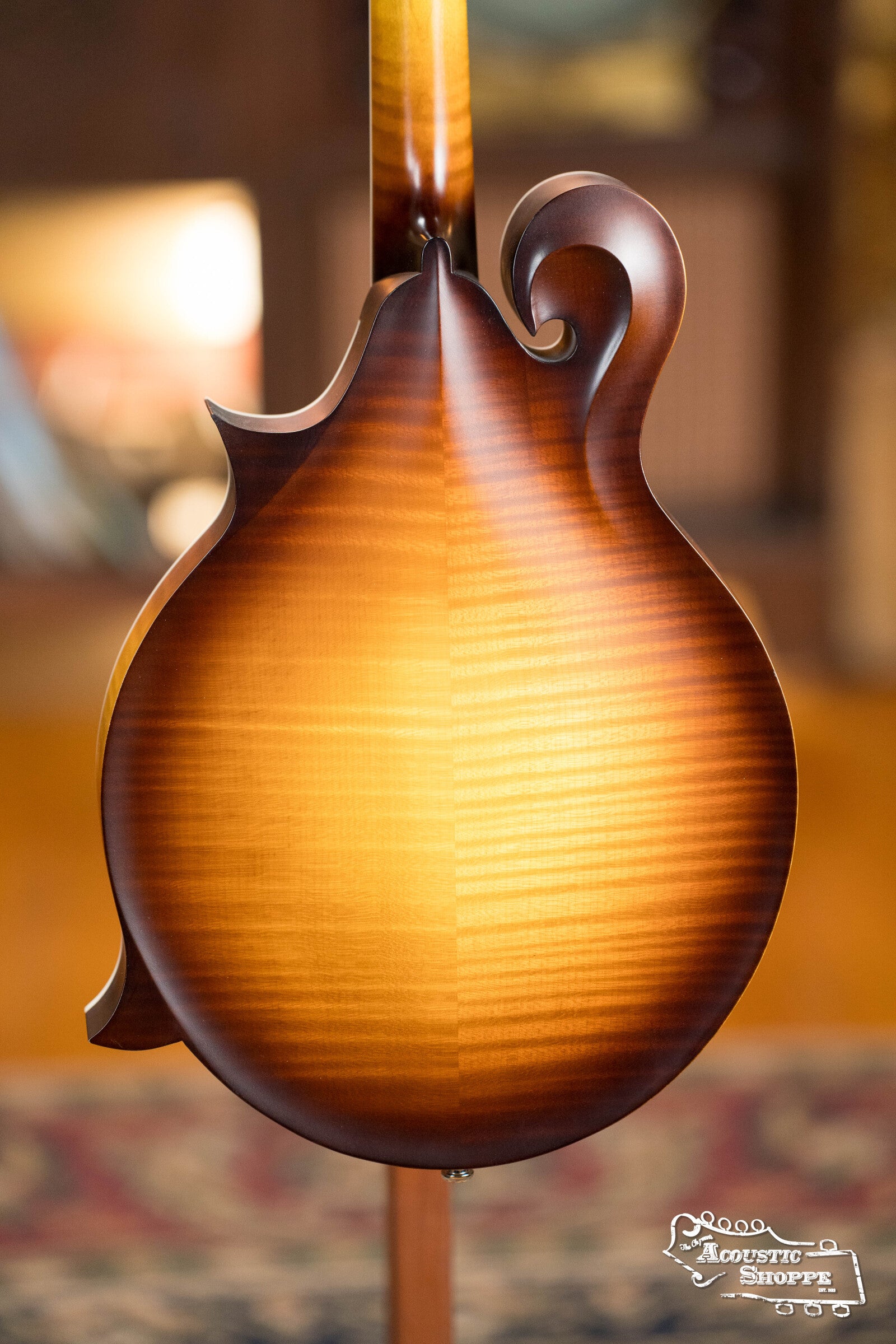Bulas Carpathian Spruce/Curly Maple Tobacco Sunburst F-Style Mandolin #0793