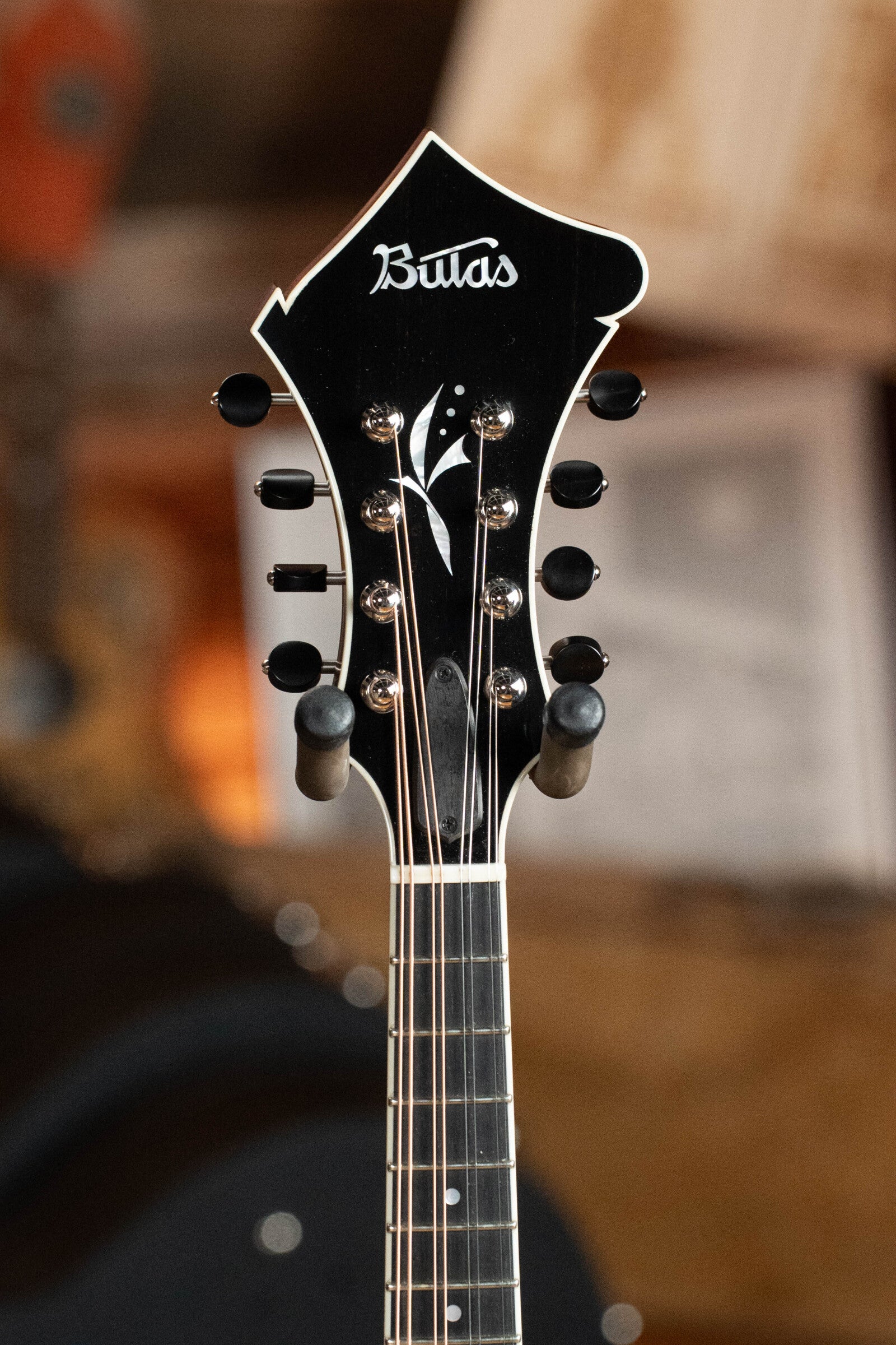Bulas Standard Carpathian Spruce/Curly Maple Tobacco Gloss Sunburst F-Style Mandolin #5112