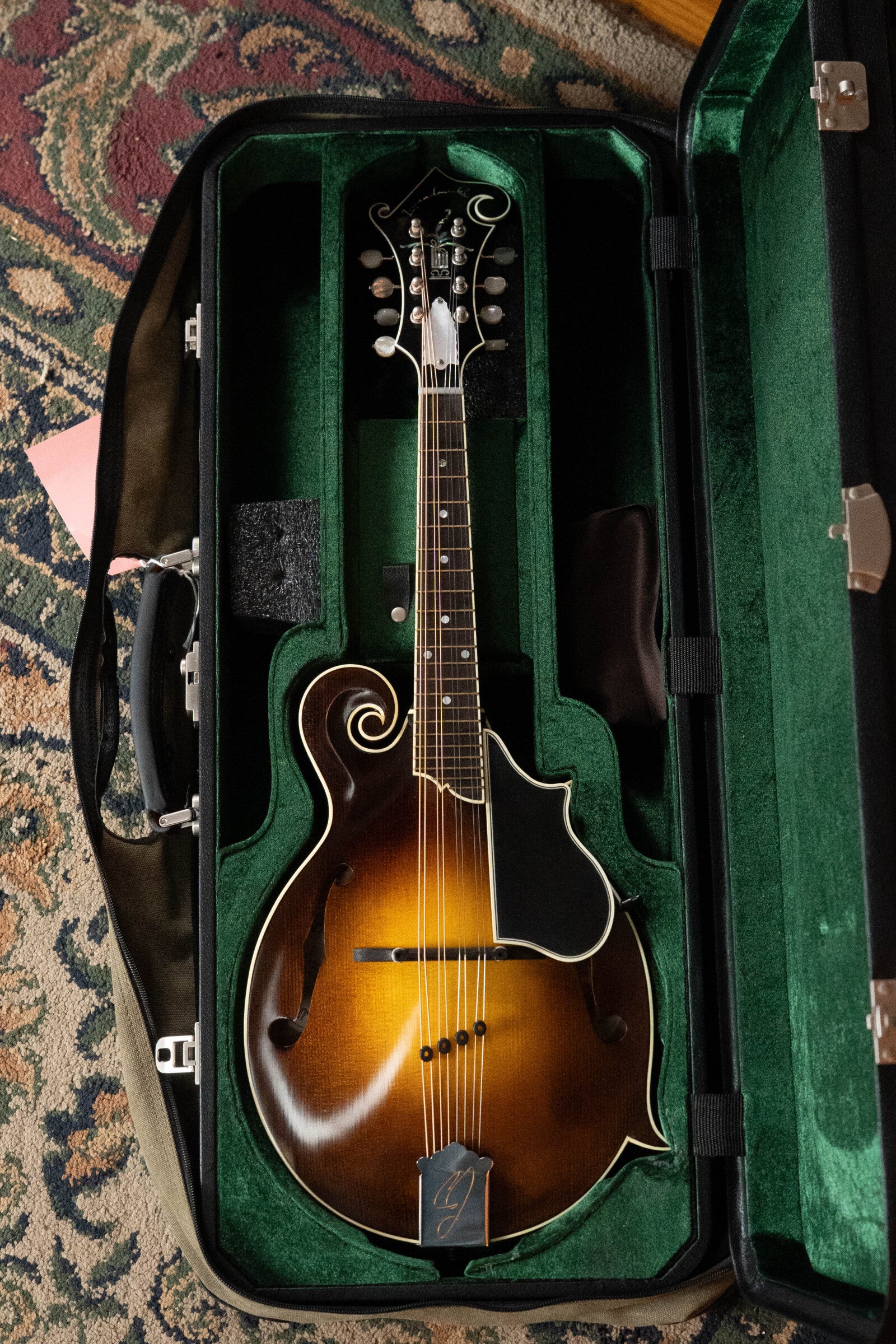 Cedar Mountain Lewandowski 2025 Red Spruce/Big Leaf Maple F-Style Mandolin w/Tobacco Sunburst #5080