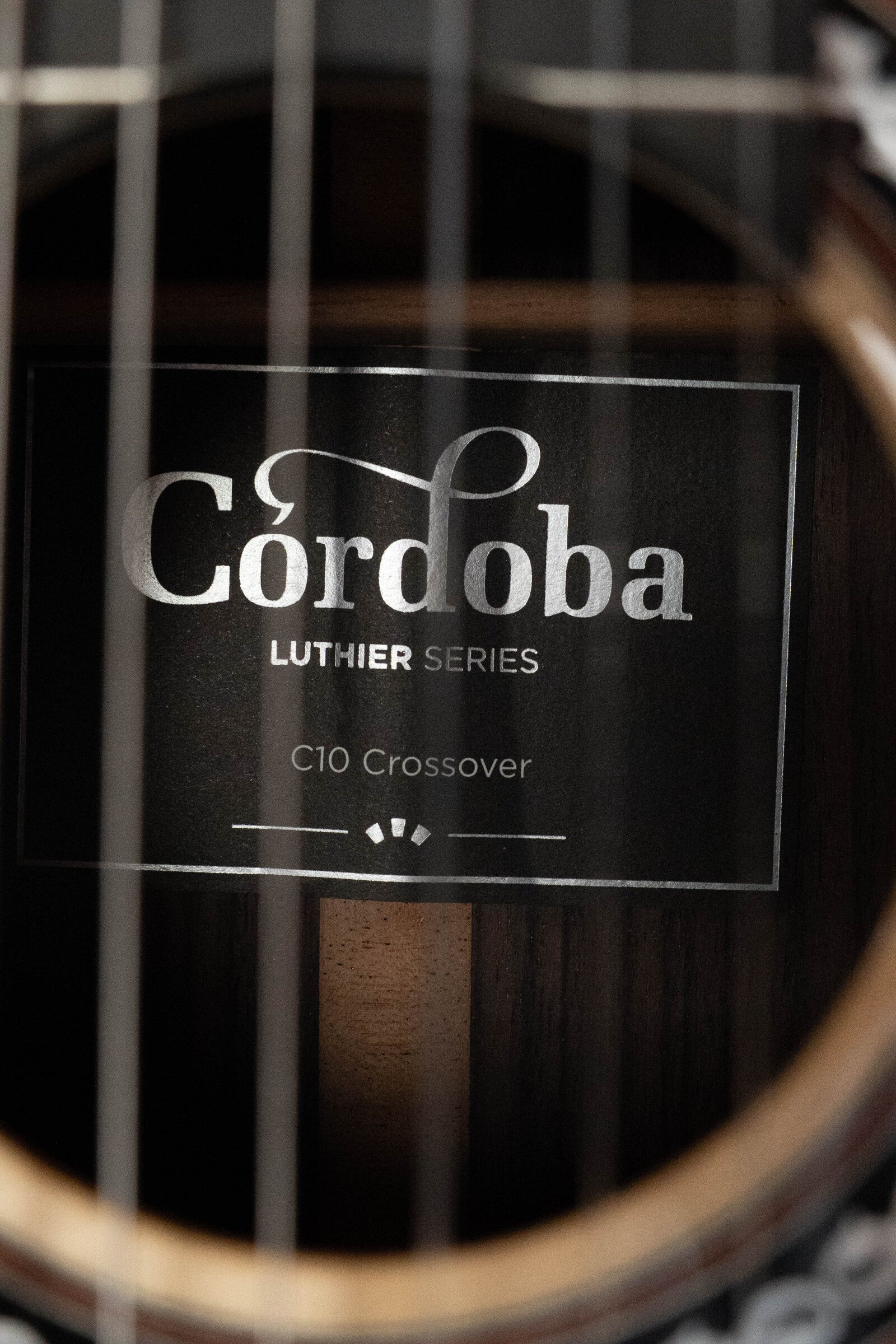 Cordoba C10 Crossover Spruce/Rosewood Nylon String Acoustic Guitar #4147