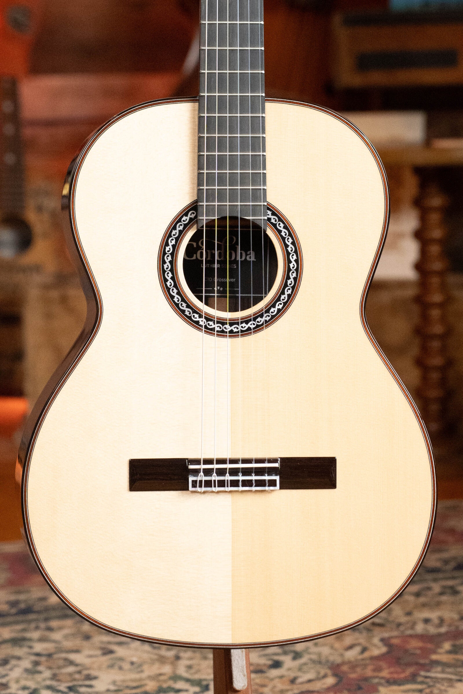 Cordoba C10 Crossover Spruce/Rosewood Nylon String Acoustic Guitar #4147