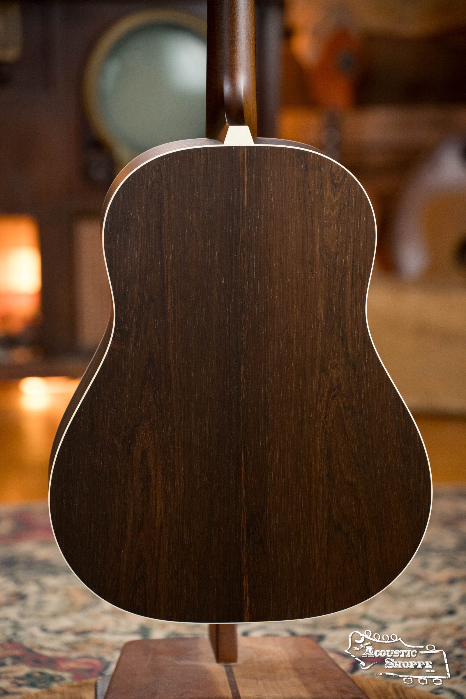 IRIS DF *Custom* Adirondack/Brazilian Burst Slope Shoulder Dreadnought Acoustic Guitar #1045