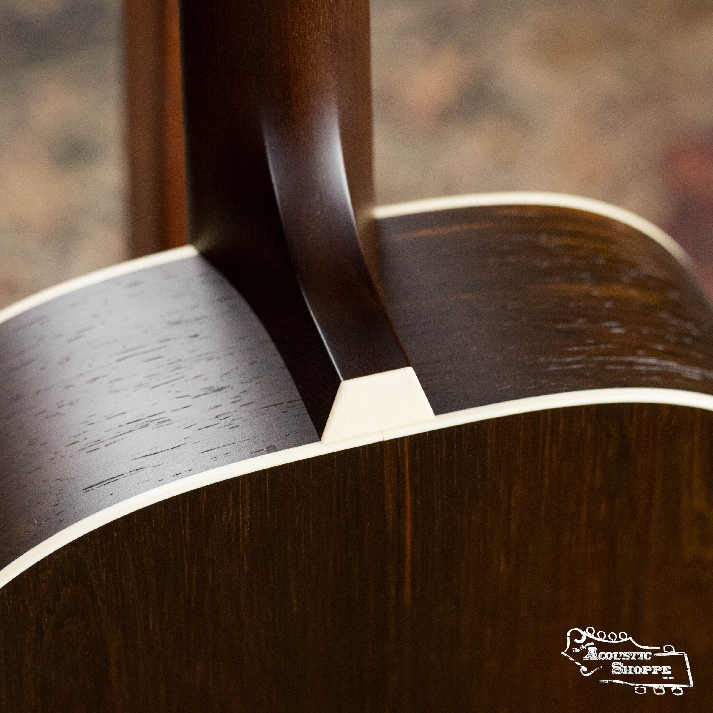 IRIS DF *Custom* Adirondack/Brazilian Burst Slope Shoulder Dreadnought Acoustic Guitar #1045