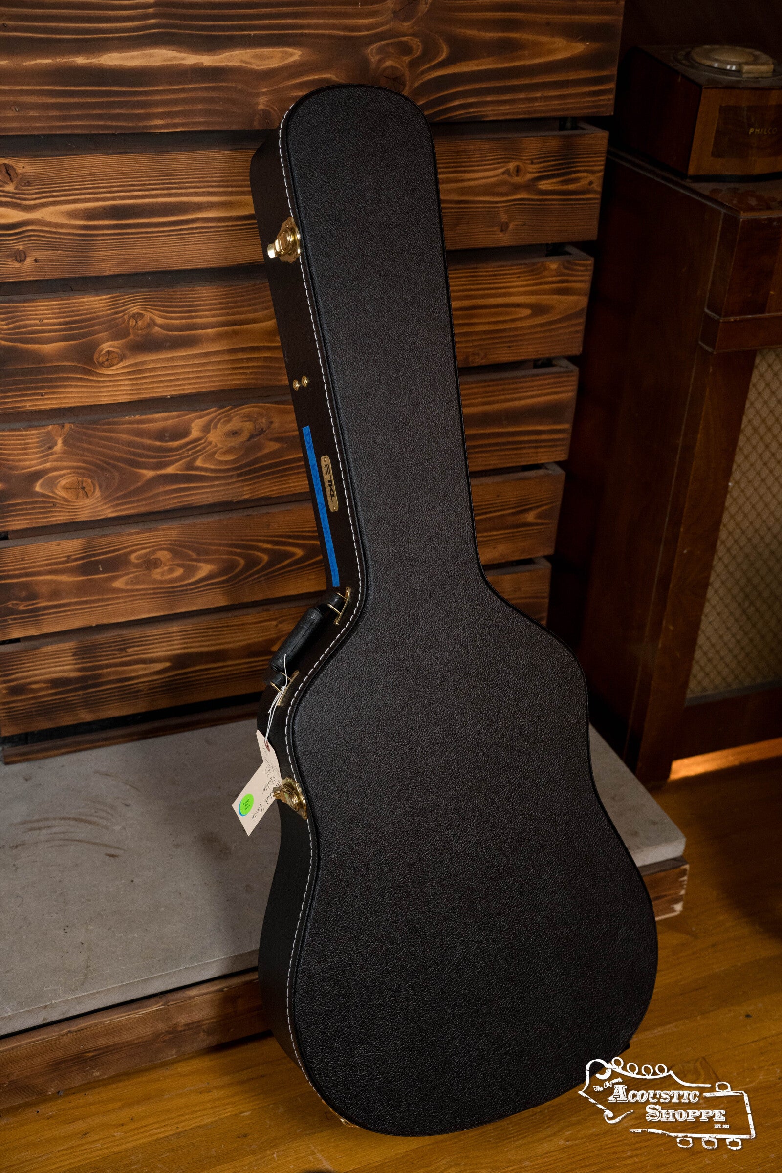 IRIS DF *Custom* Adirondack/Brazilian Burst Slope Shoulder Dreadnought Acoustic Guitar #1045