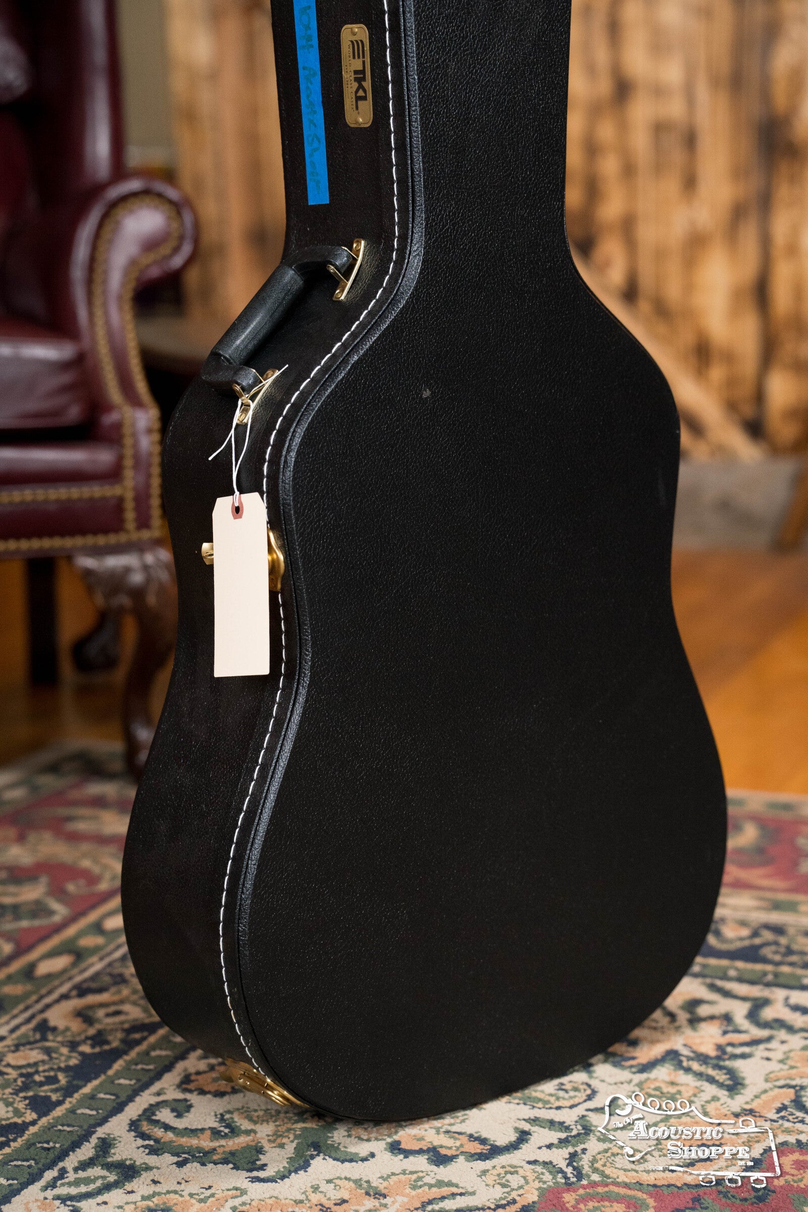IRIS DF *Custom* Guild Sitka/Old Mahogany Burst Slope Shoulder Dreadnought Guitar #1044