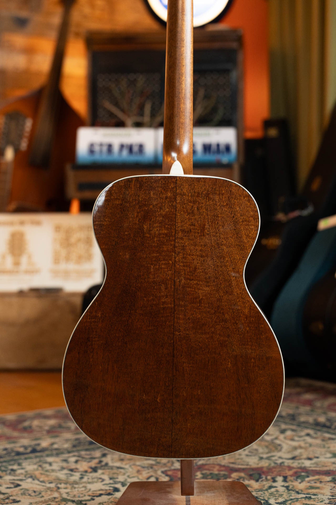 Martin Custom Shop OOO-17 Style All Flamed Mahogany 14th Fret Acoustic Guitar #6198