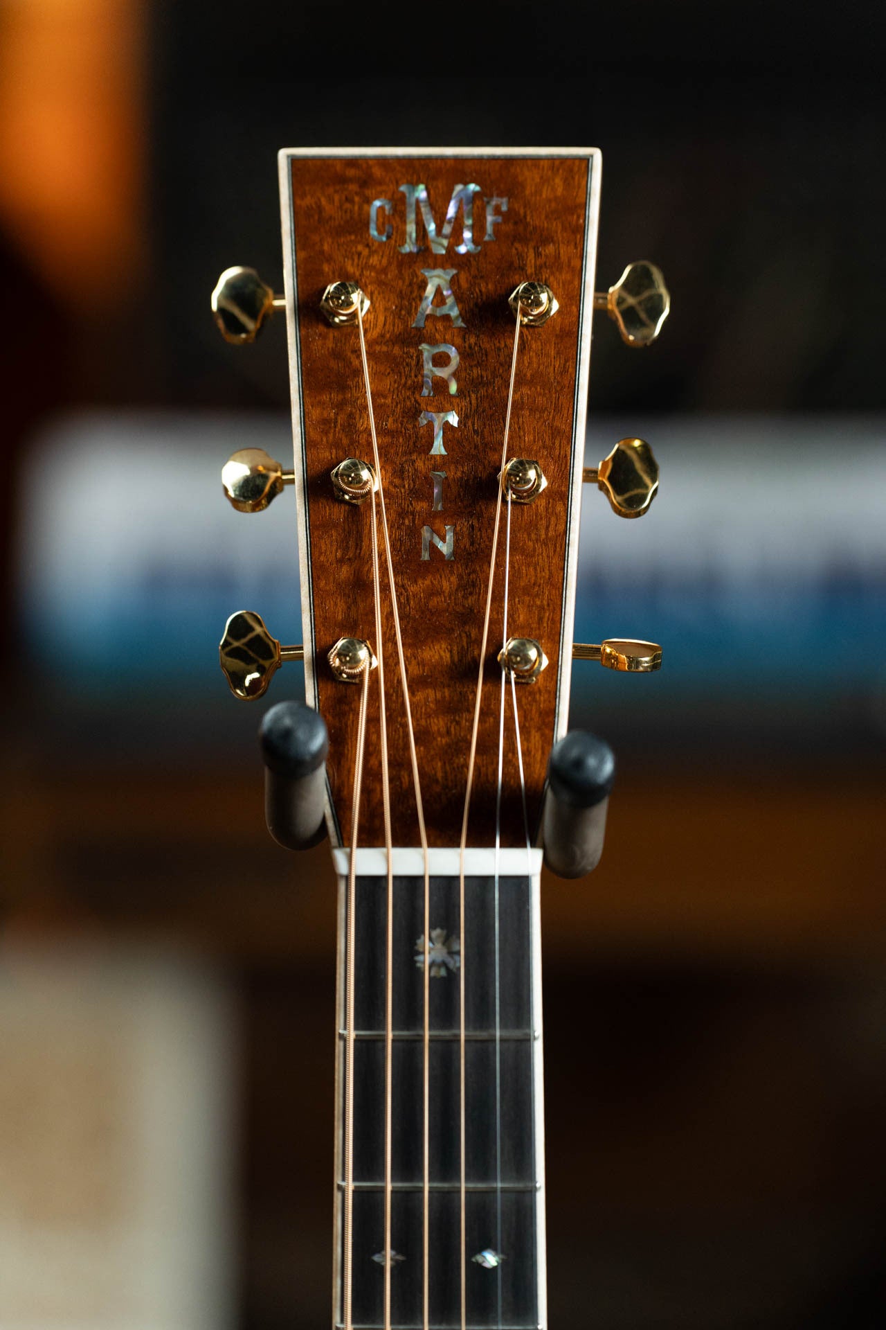 Martin Custom Shop Grand Performance All Quilted Pommele Sapele Acoustic Guitar #0217