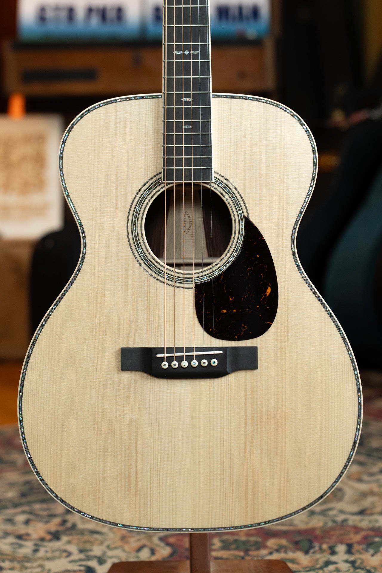 Martin Custom Shop OOO-41 Style European Spruce/Guatemalan Rosewood 14th Fret Acoustic Guitar #2552