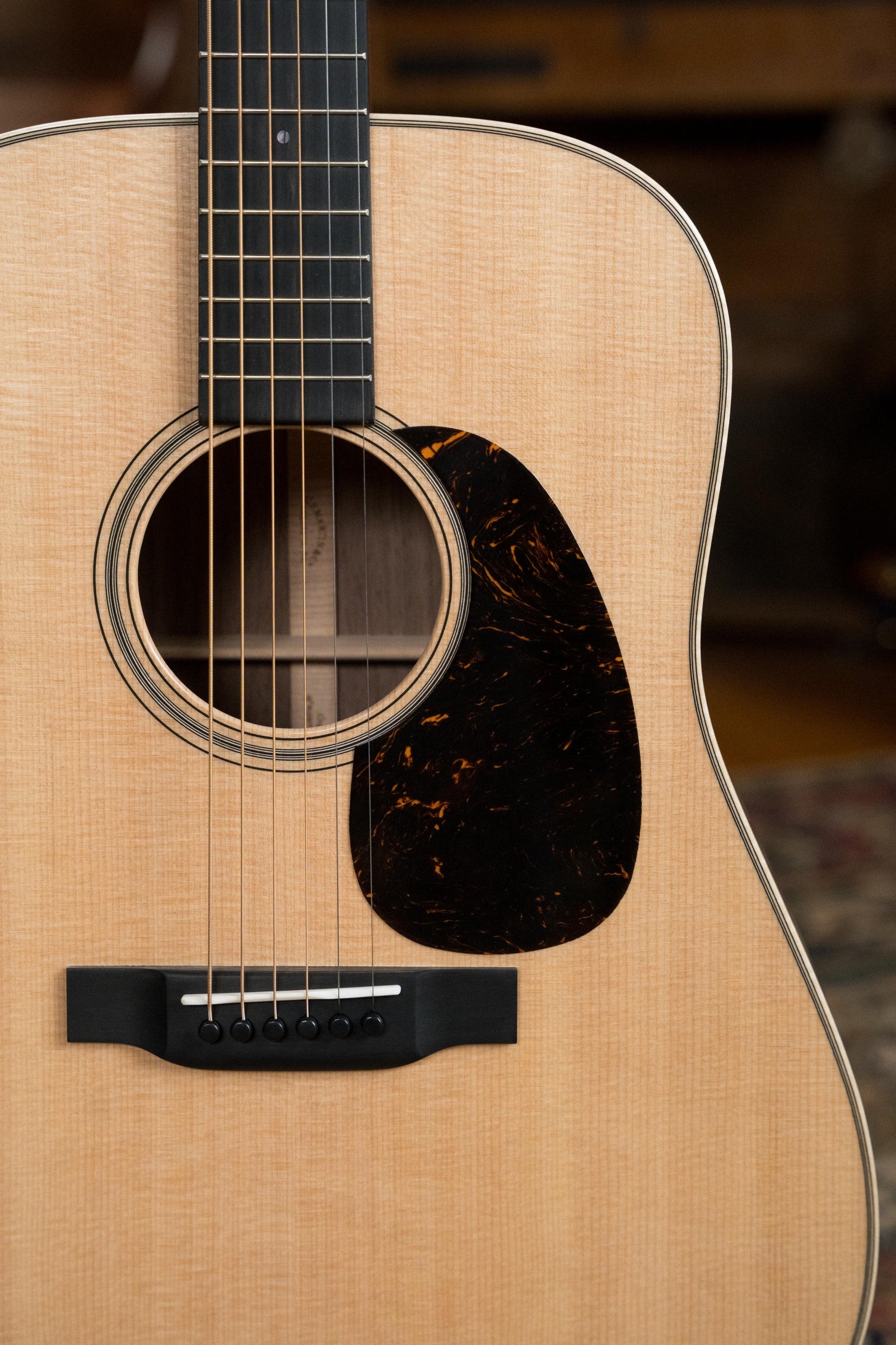 Martin Custom Shop D-28 Style Spruce/Black Walnut 14 Fret Dreadnought Acoustic Guitar #2461
