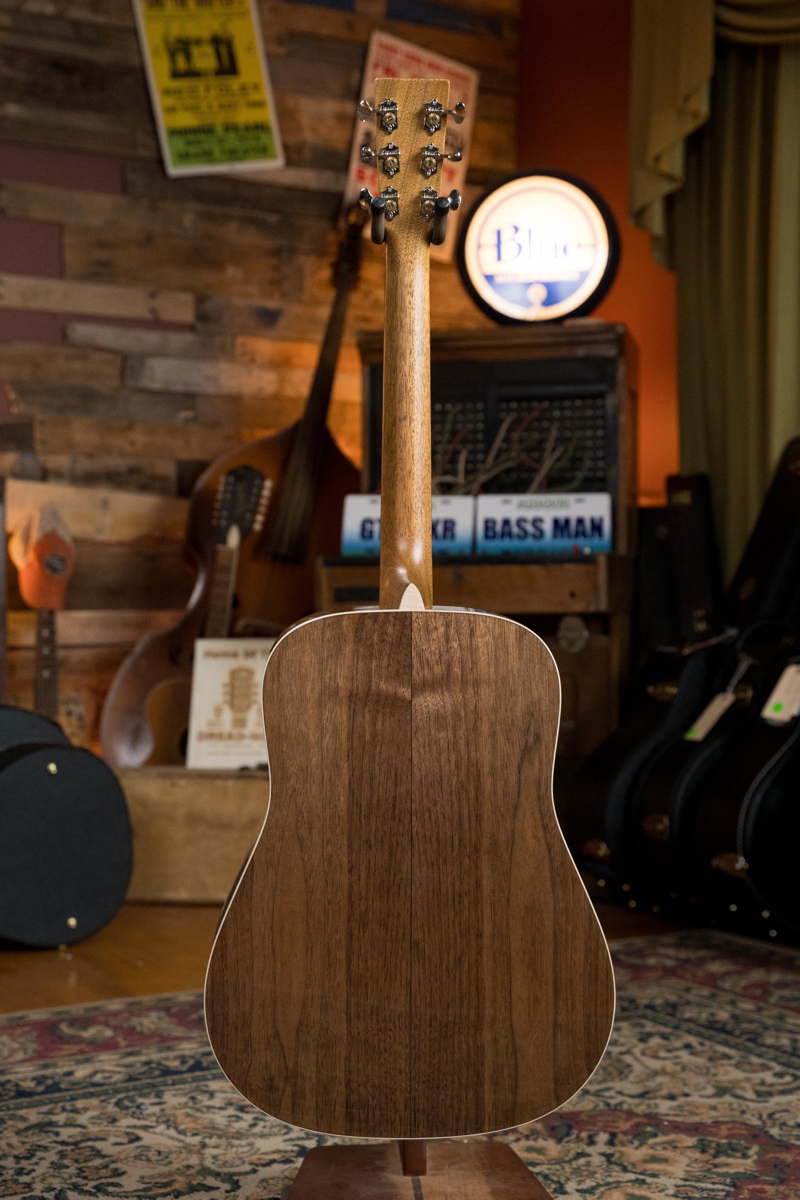 Martin Custom Shop D-28 Style Spruce/Black Walnut 14 Fret Dreadnought Acoustic Guitar #2461