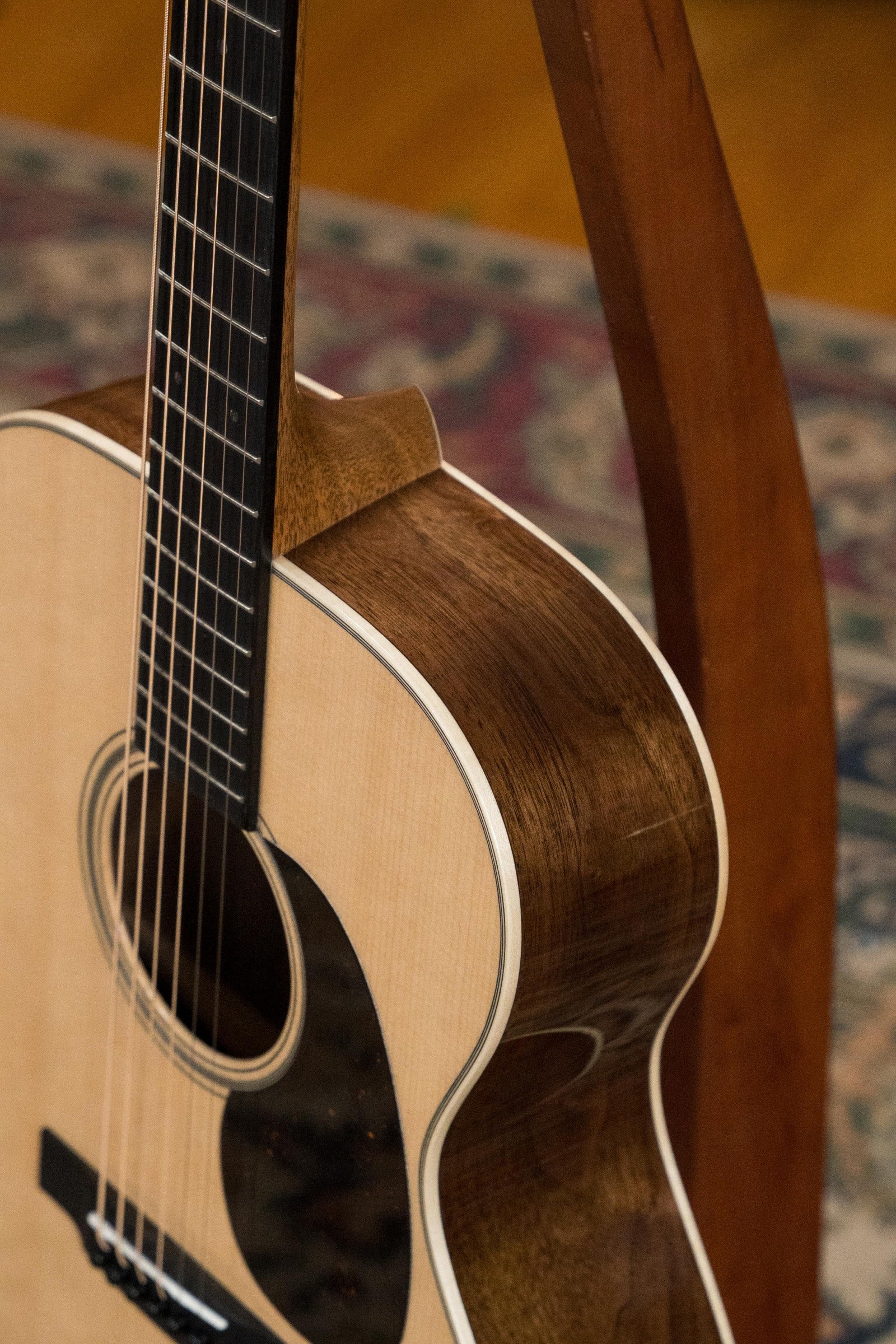 Martin Custom Shop OOO-28 Style Spruce/Black Walnut 14 Fret Acoustic Guitar #3323
