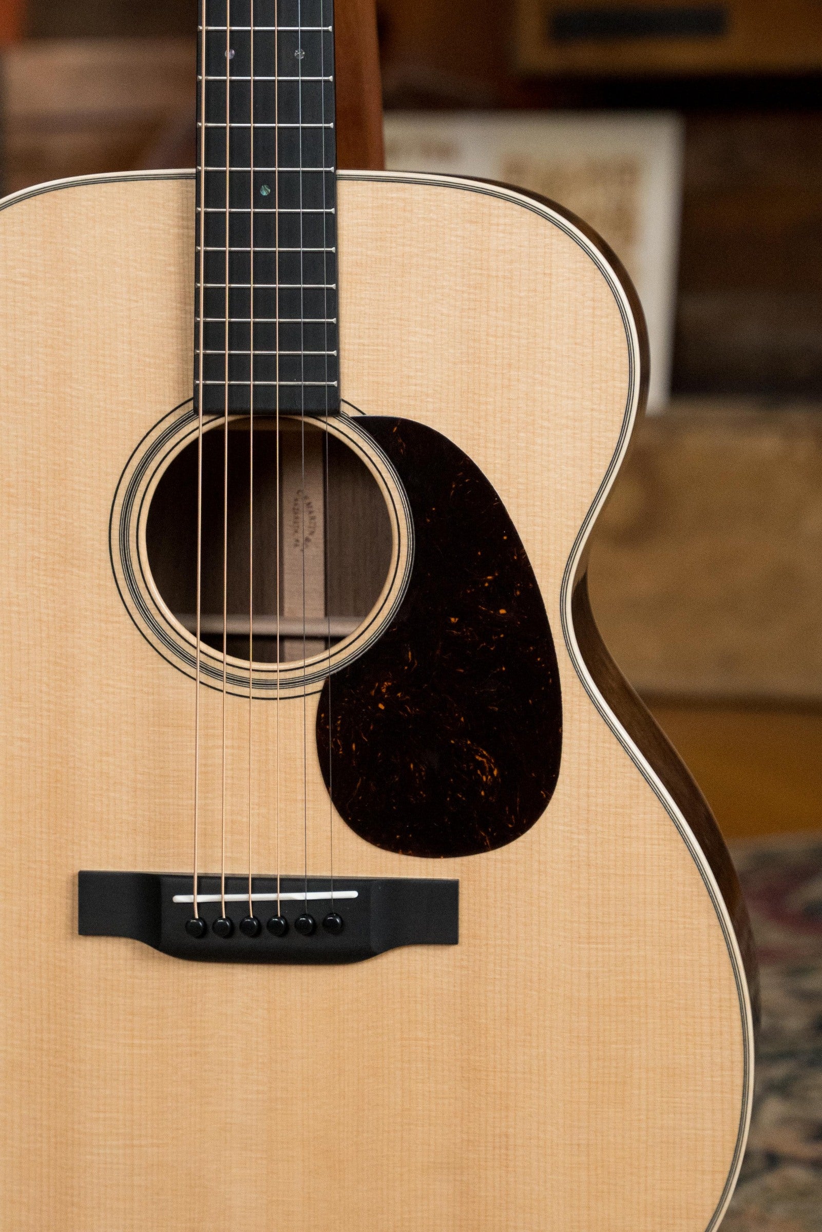 Martin Custom Shop OOO-28 Style Spruce/Black Walnut 14 Fret Acoustic Guitar #3323