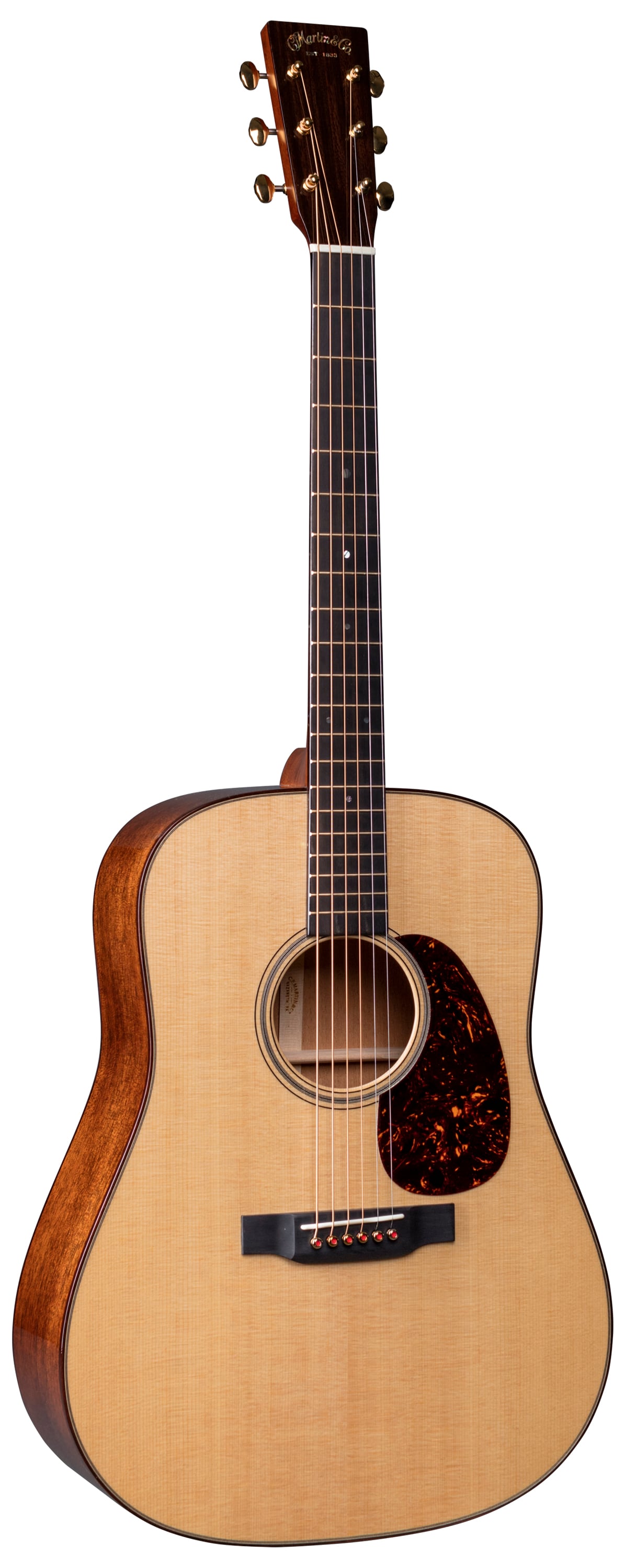 Martin D-18E Modern Deluxe Dreadnought Acoustic-Electric — manufacturer photo, representative example only