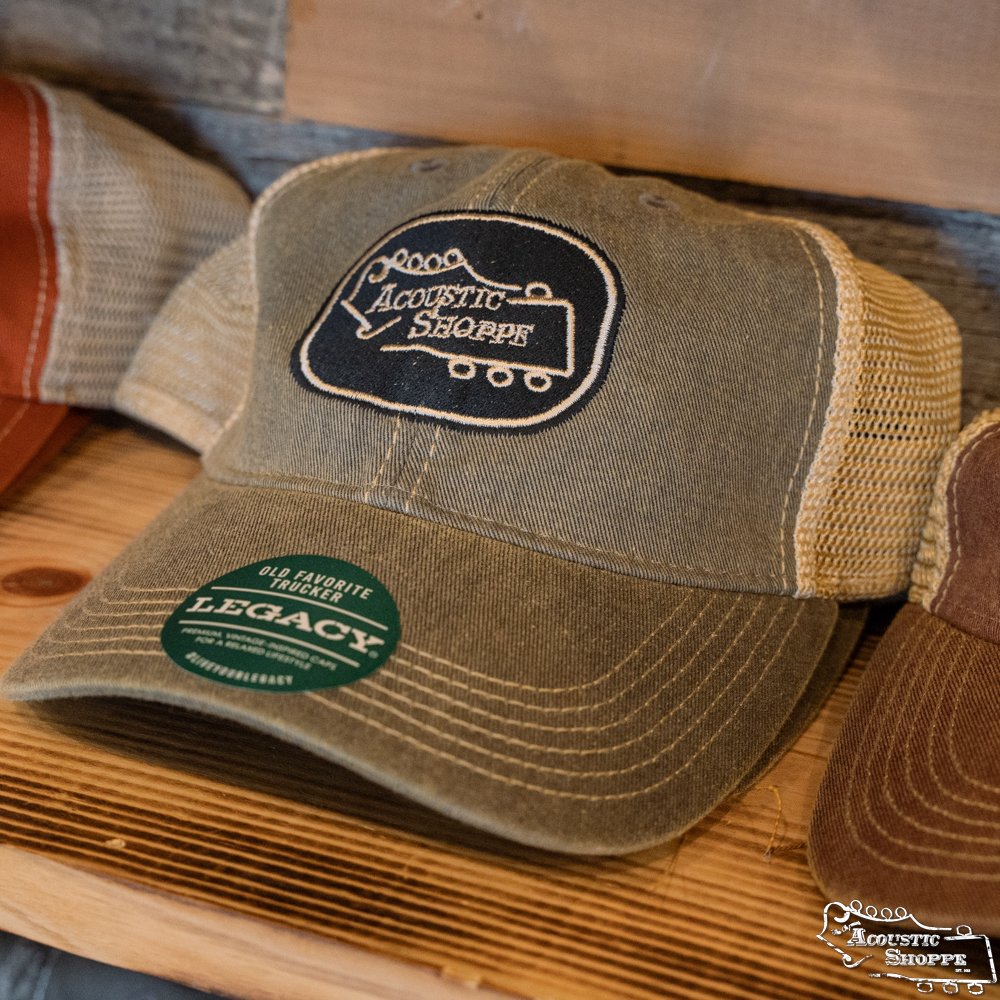Acoustic Shoppe Legacy Badge Trucker Cap Grey / Black