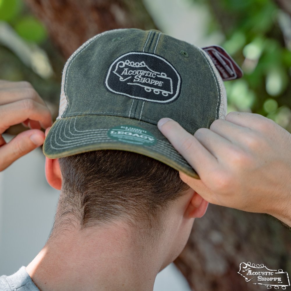 Acoustic Shoppe Legacy Badge Trucker Cap Dark Green / Black