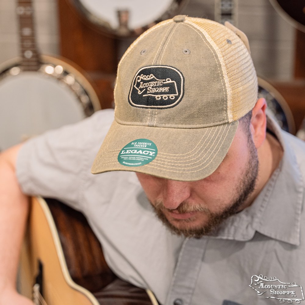 Acoustic Shoppe Legacy Badge Trucker Cap Grey / Black