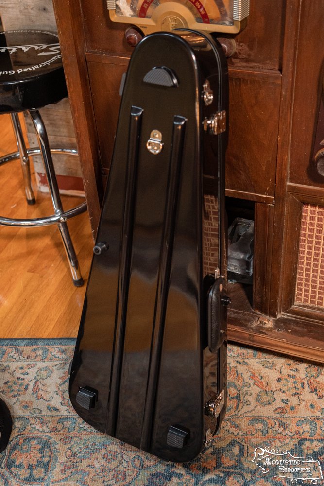Bobelock Arrow Black/Wine F-Style Fiberglass Mandolin Case