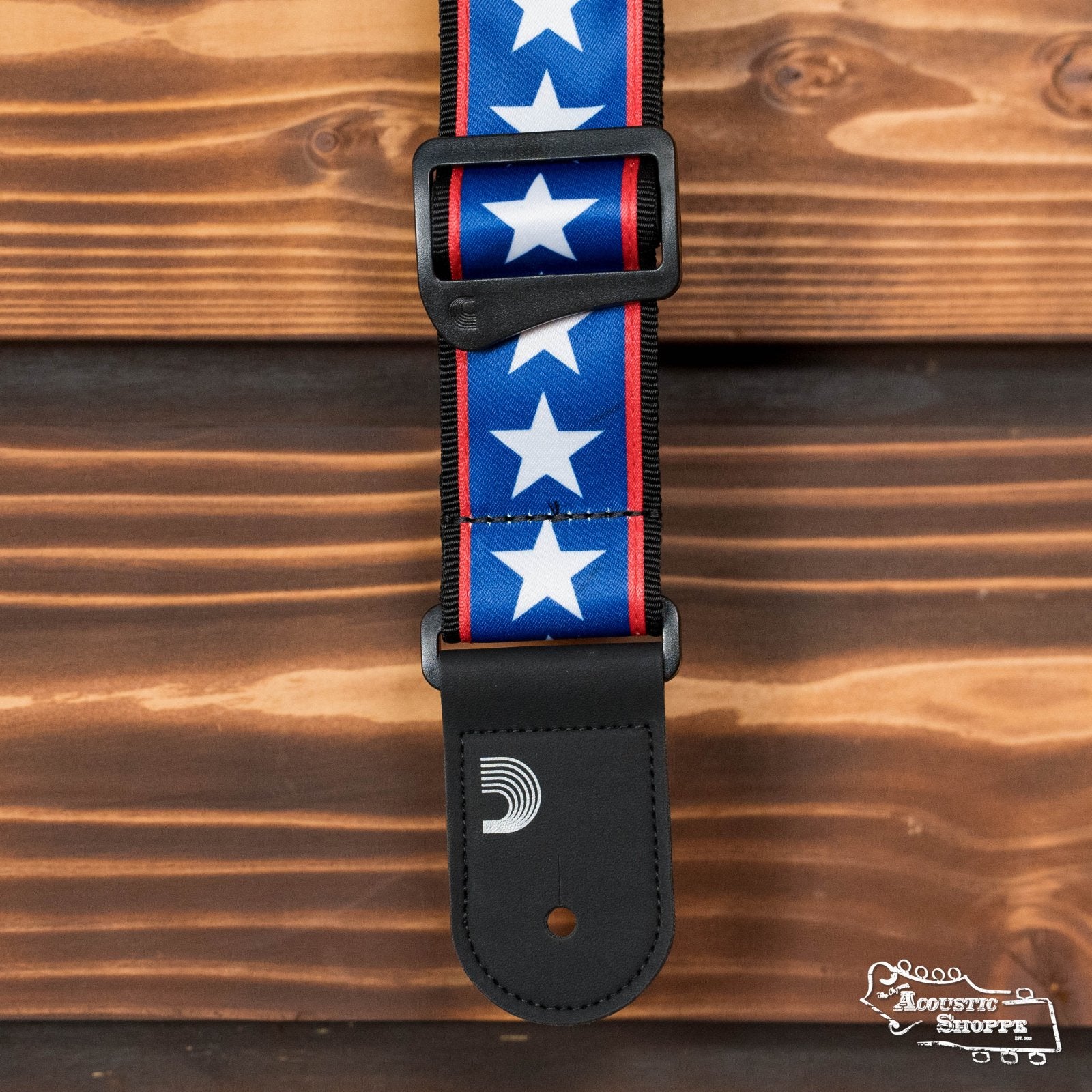 D'Addario Woven Guitar Strap, Stars & Stripes